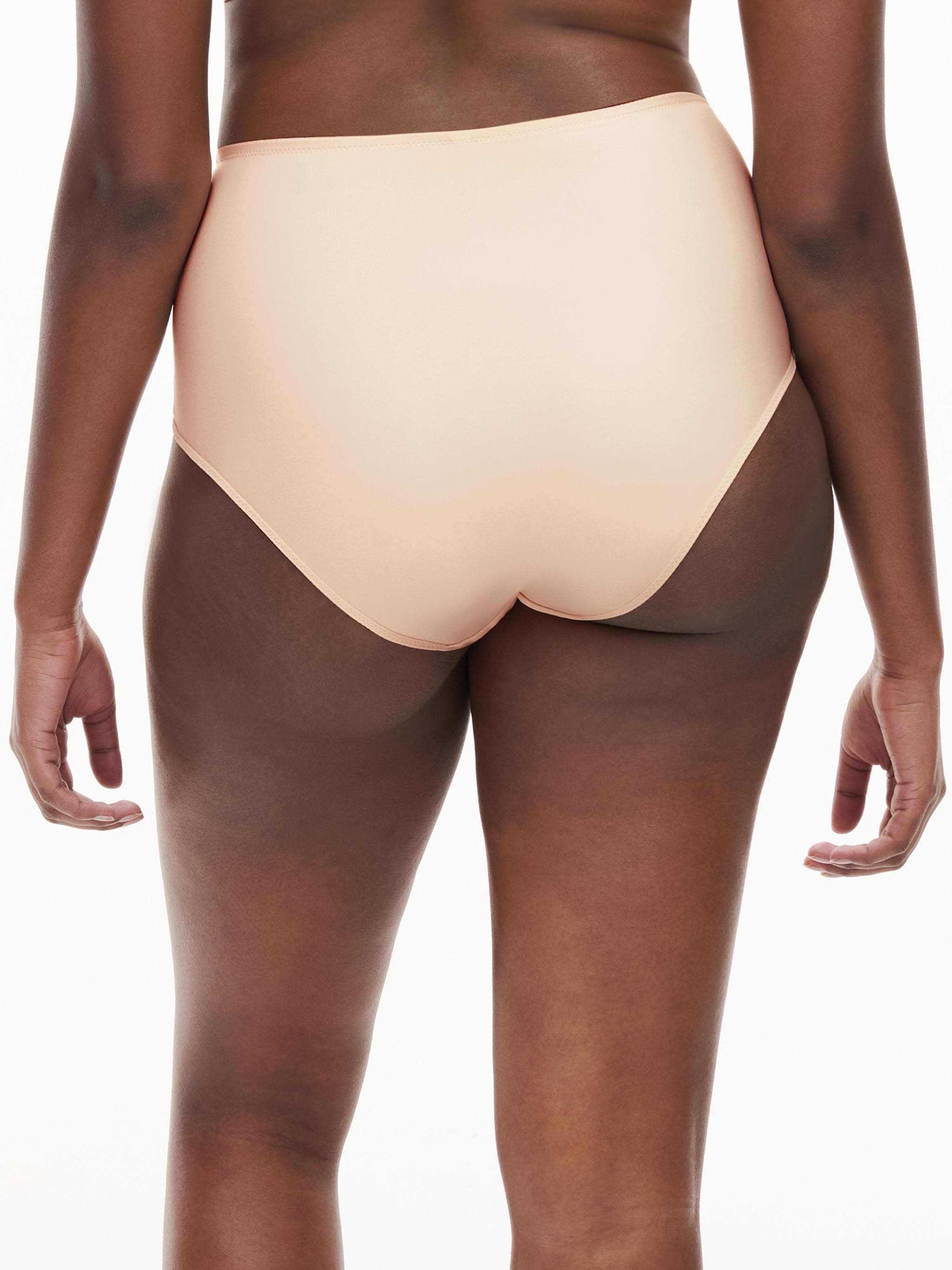 Højtaljet trusse - Golden Beige