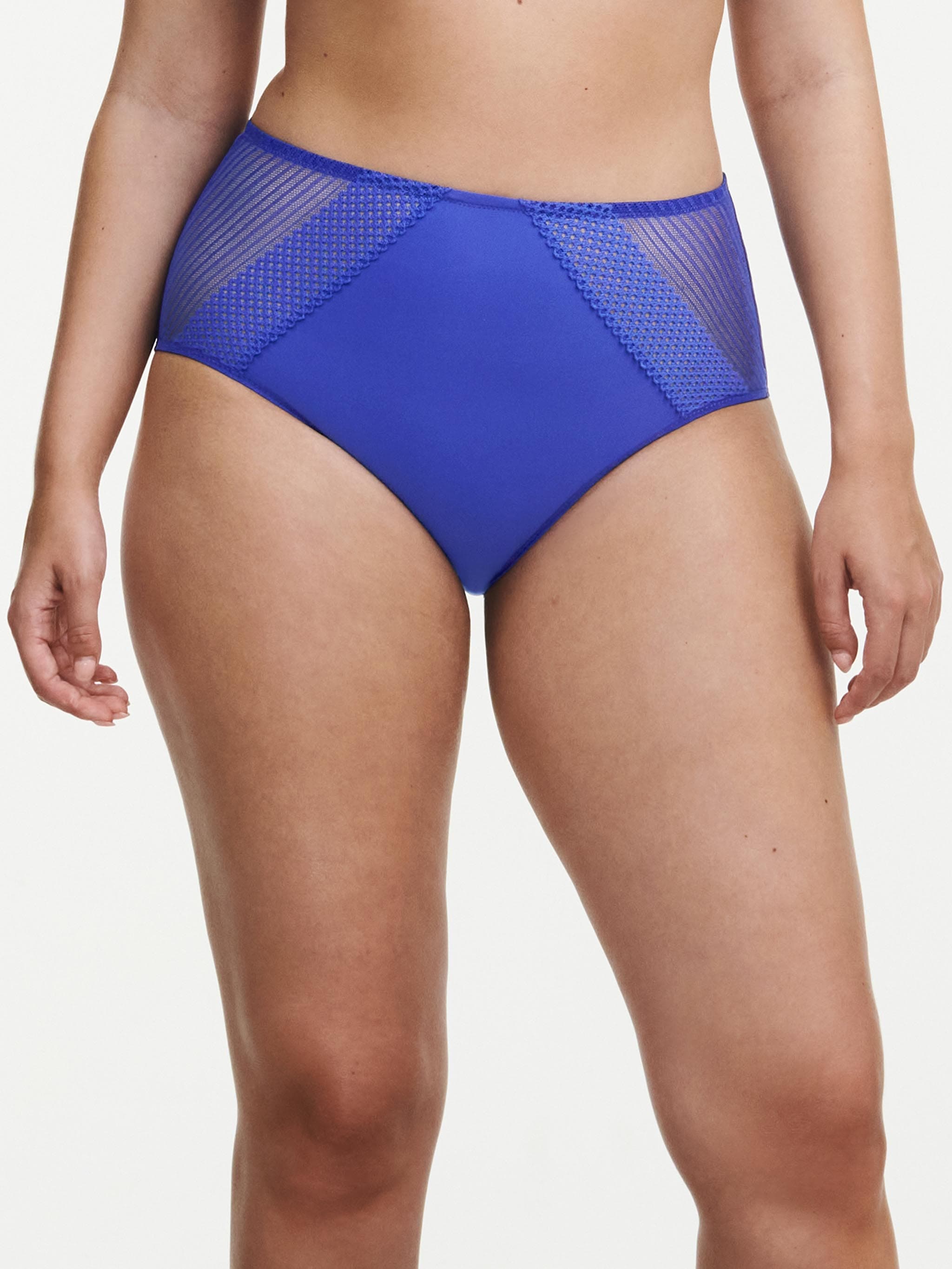 Højtaljet trusse - Blue Klein