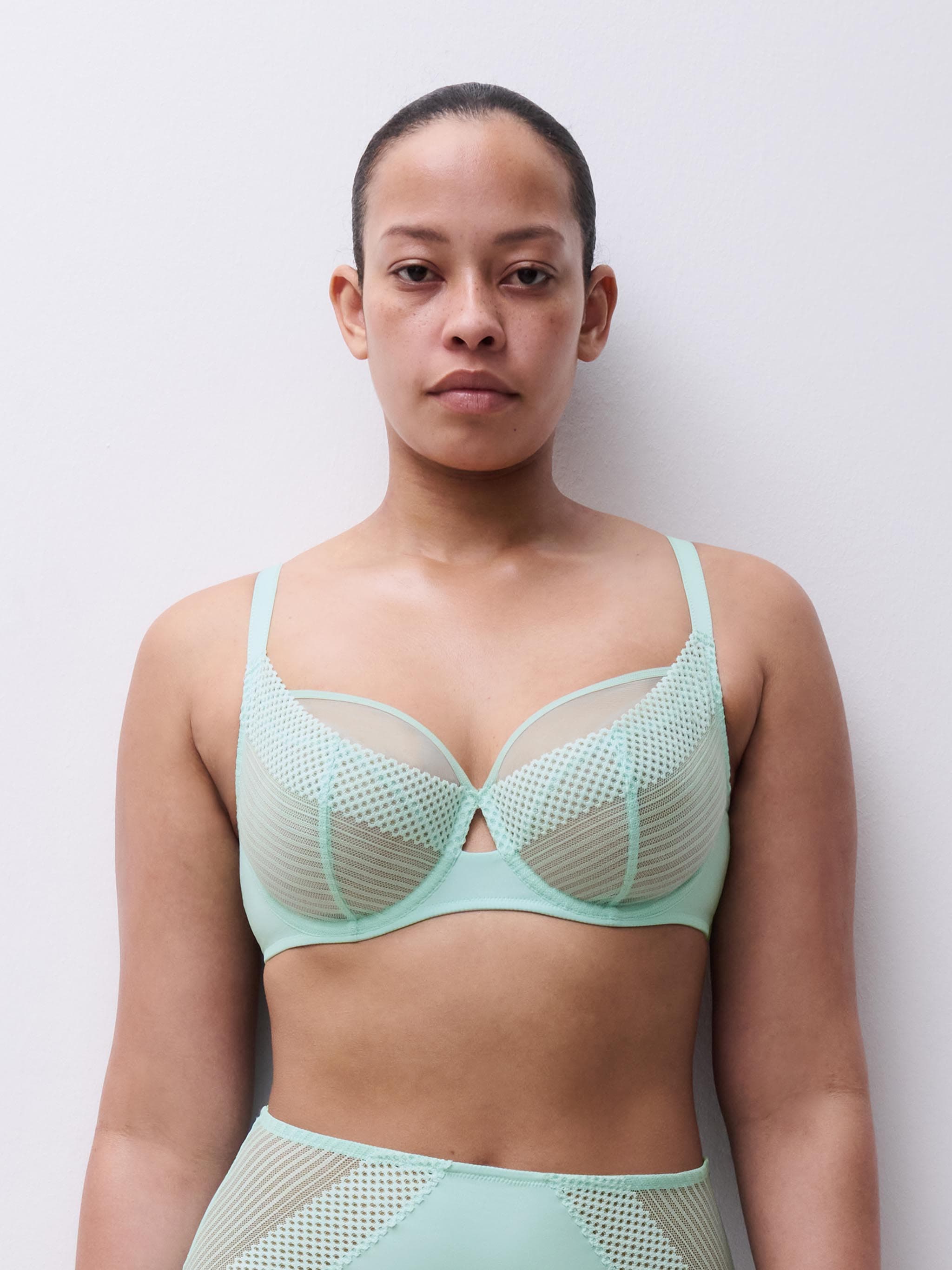BH med bøjler - Nile green