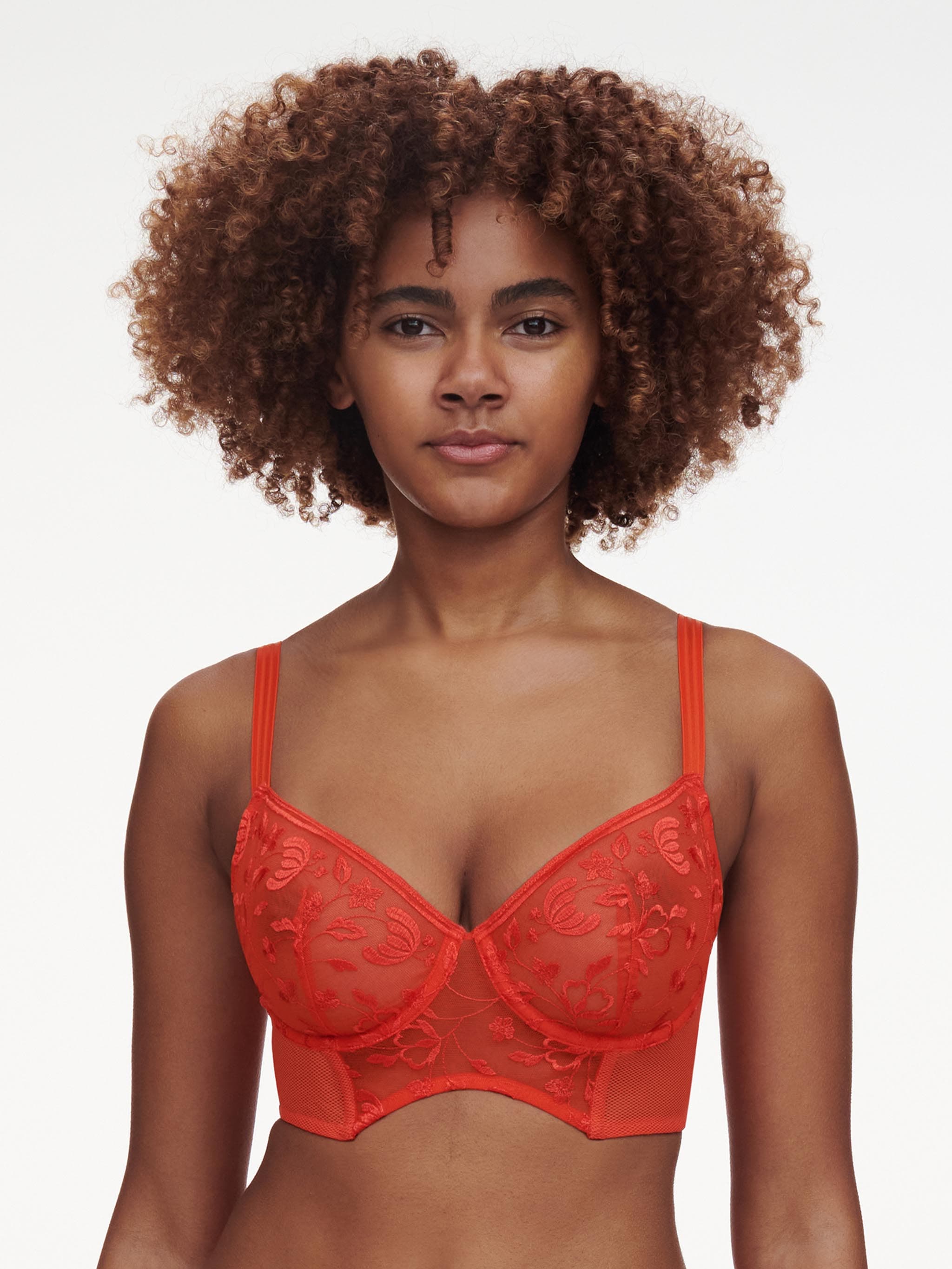 Bustier - Flame Red