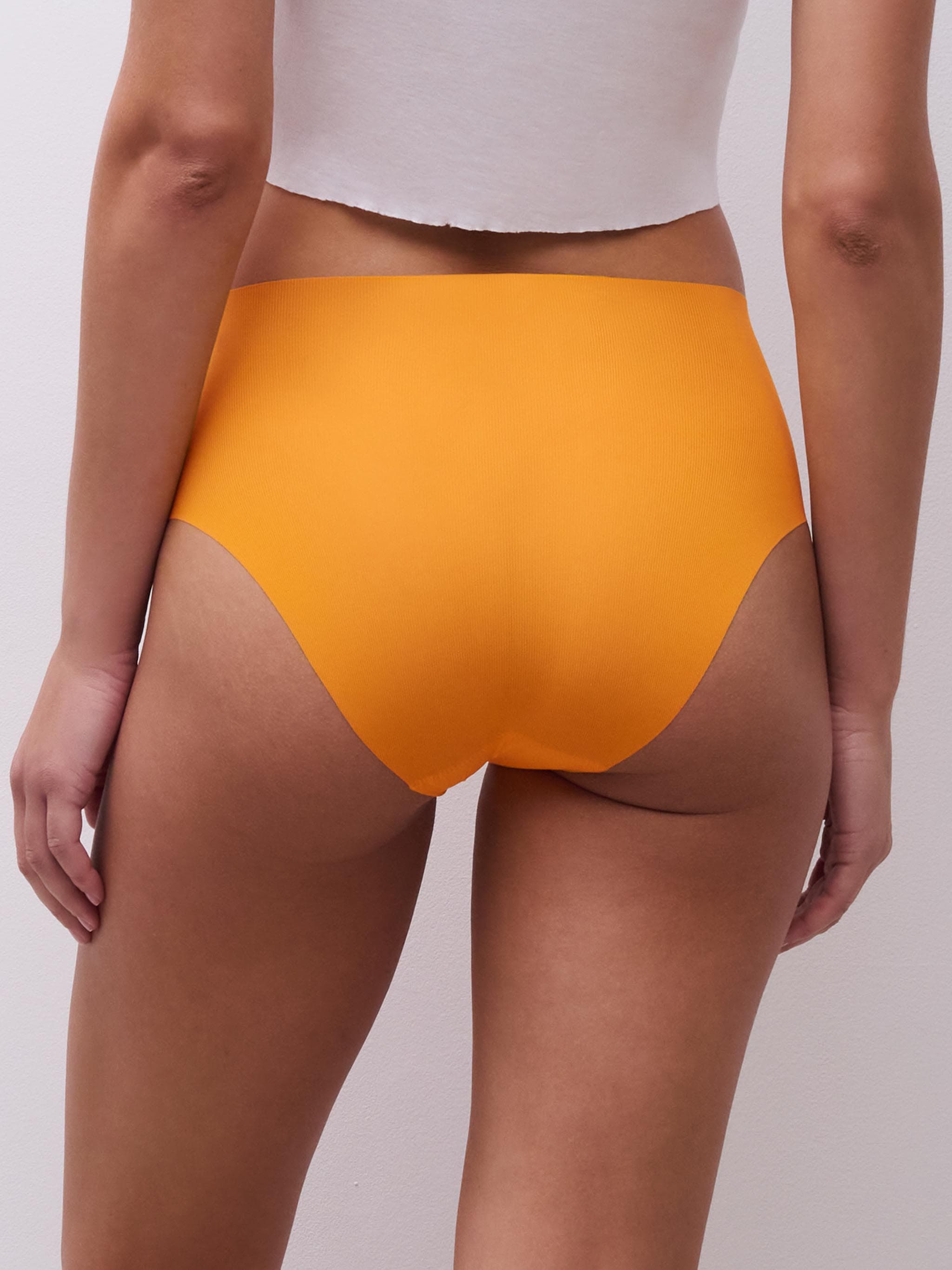 Pulpies højtaljede trusser - Orange Sari