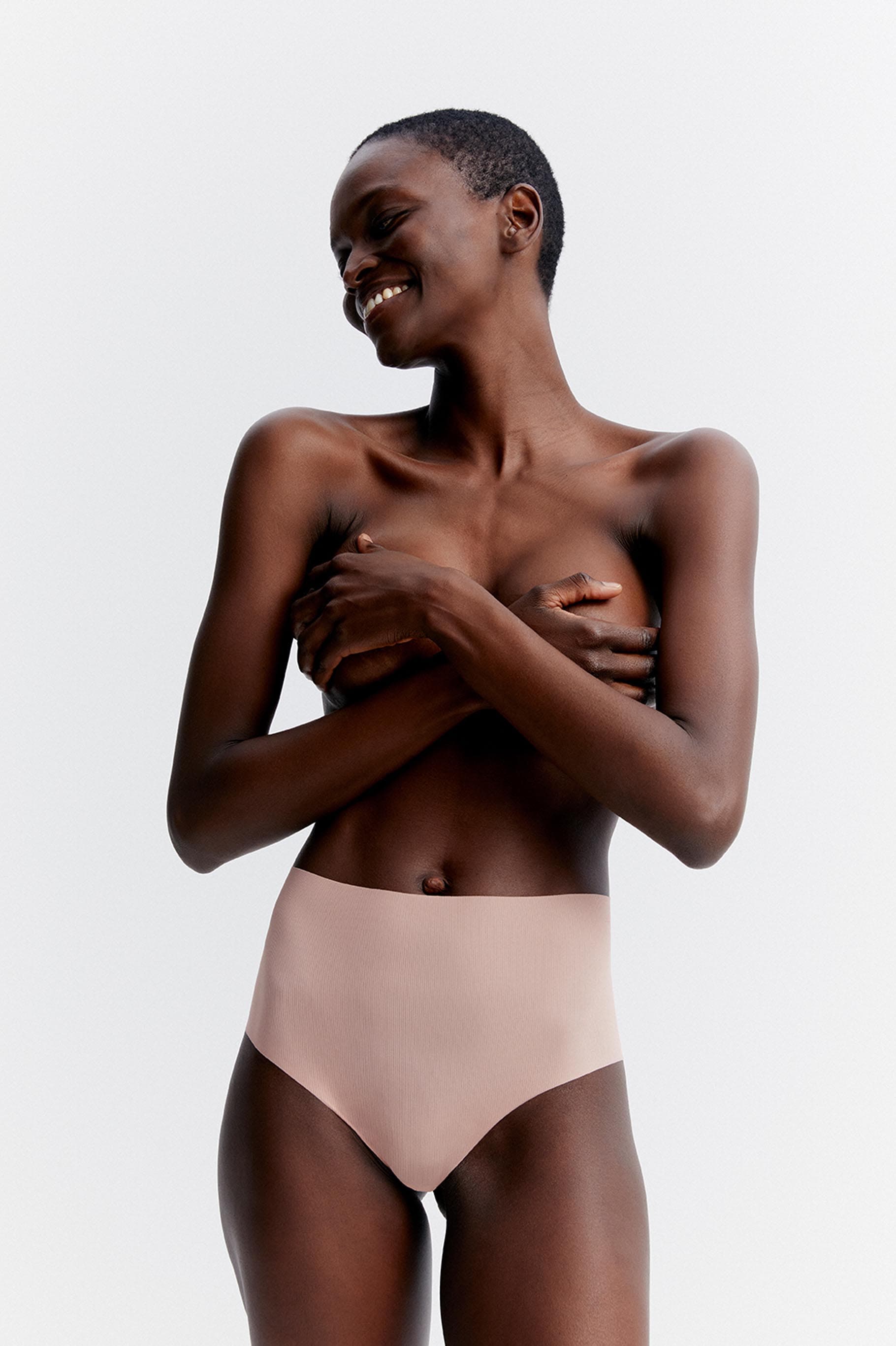 Pulpies Cheeky Højtaljet trusse - Blush