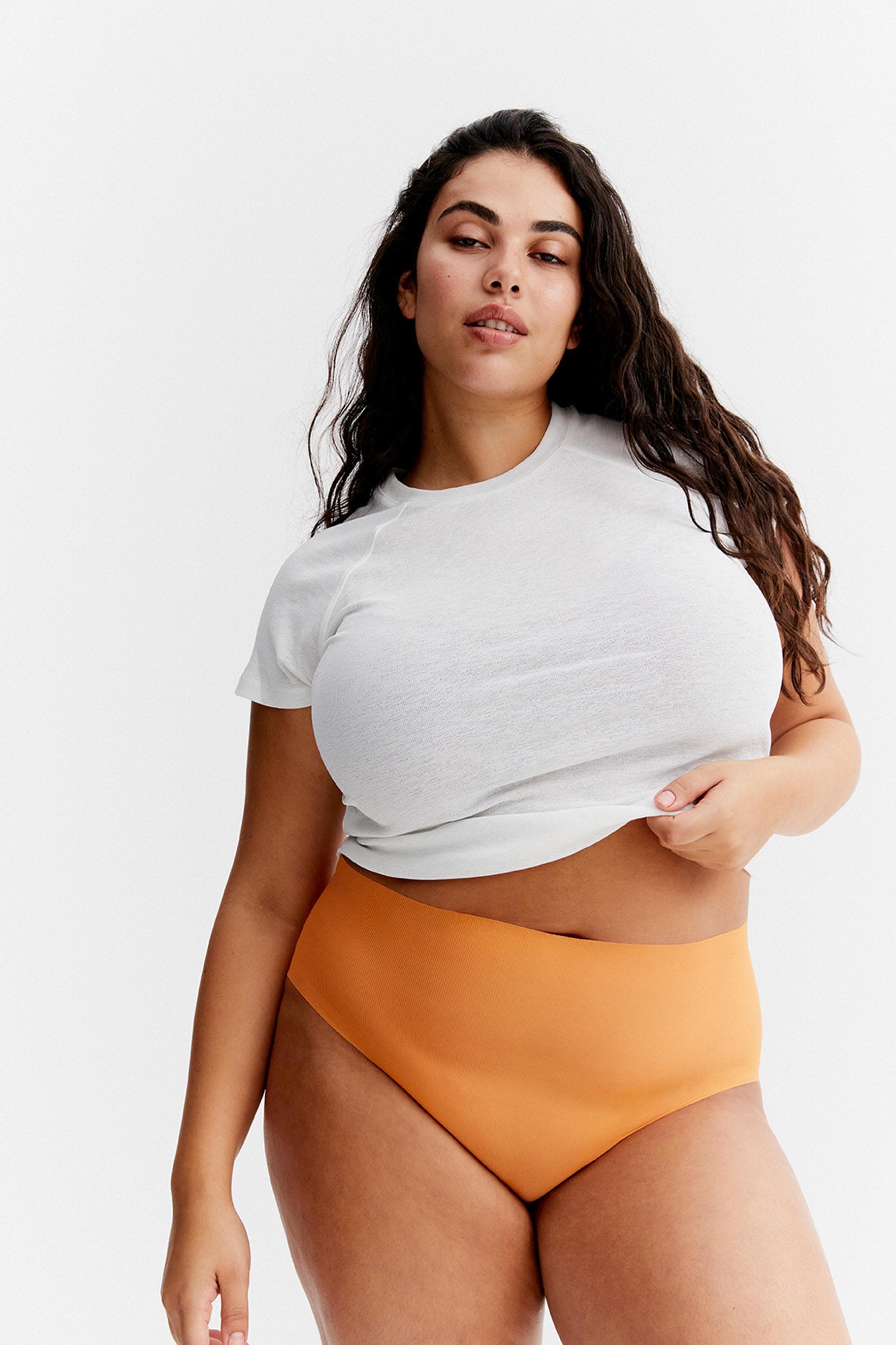 Pulpies Cheeky Højtaljet trusse - Clementine