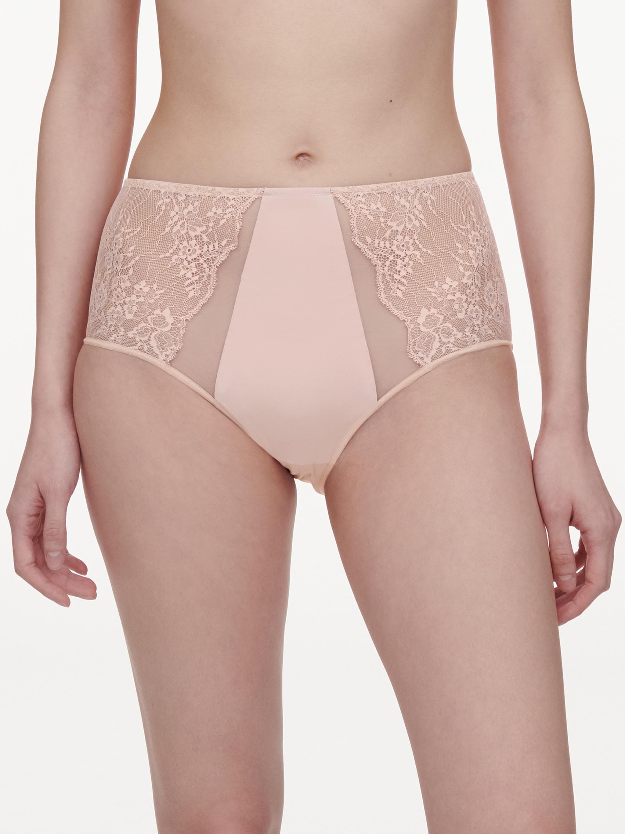 Højtaljet trusse - Soft Pink