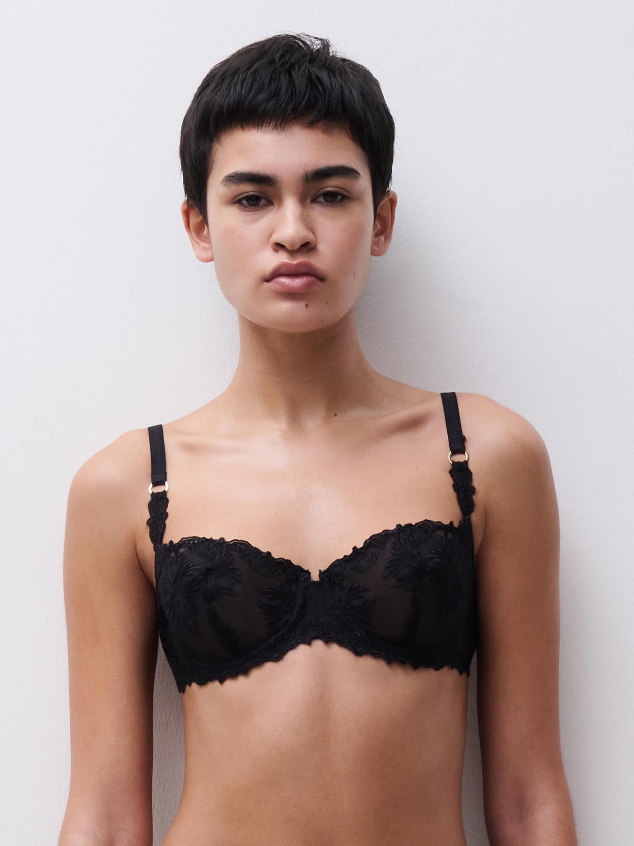 Half cup BH - Black