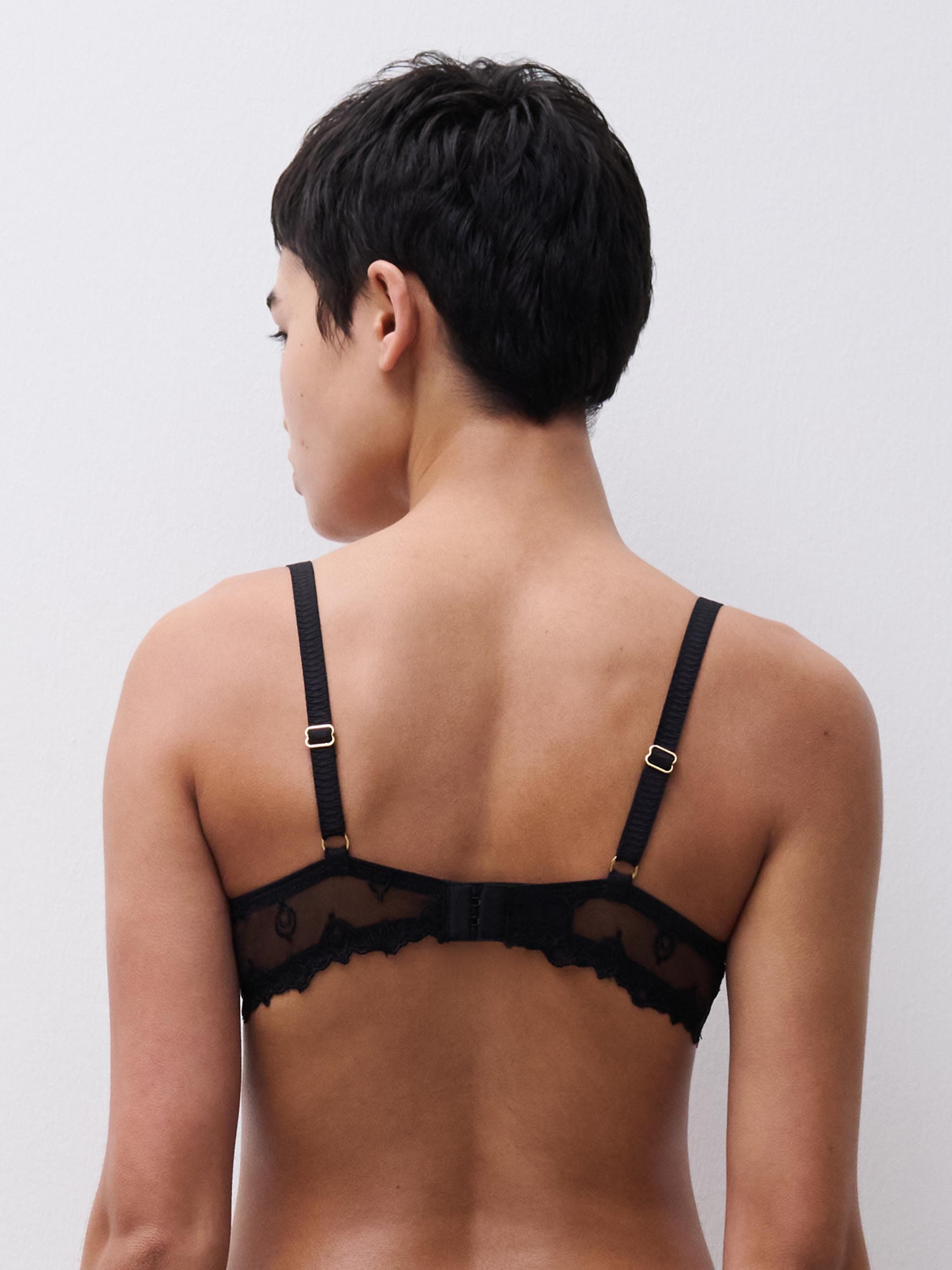 Half cup BH - Black