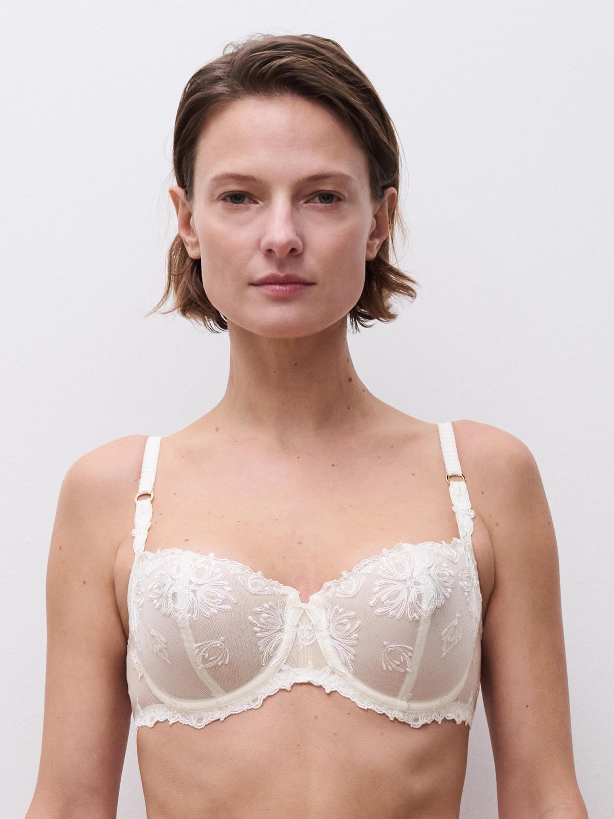 Half cup BH - Ivory