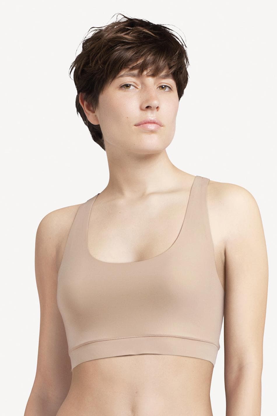 UW TOP LOUNGE BRA - Golden Beige