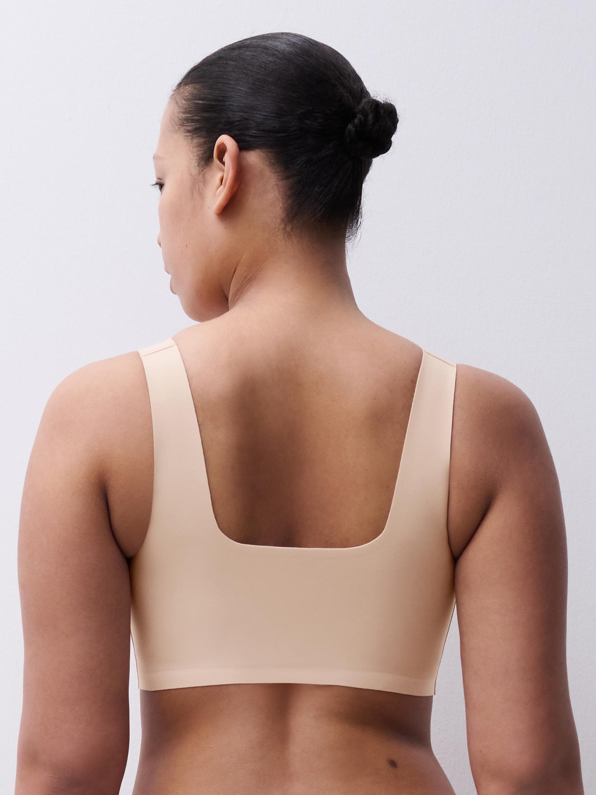 Top uden bøjle - Golden Beige