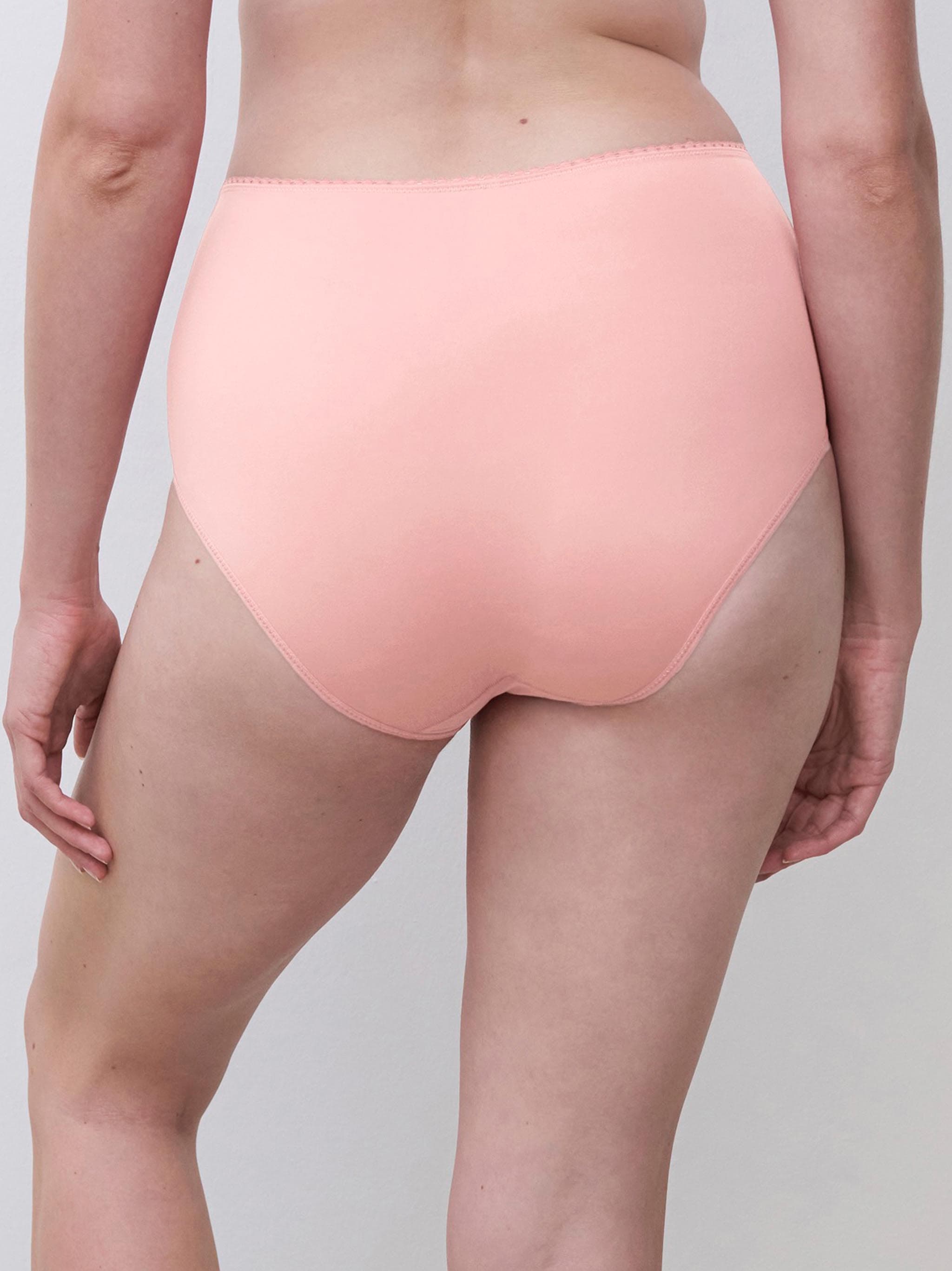 Højtaljet trusse - Fluor Pink
