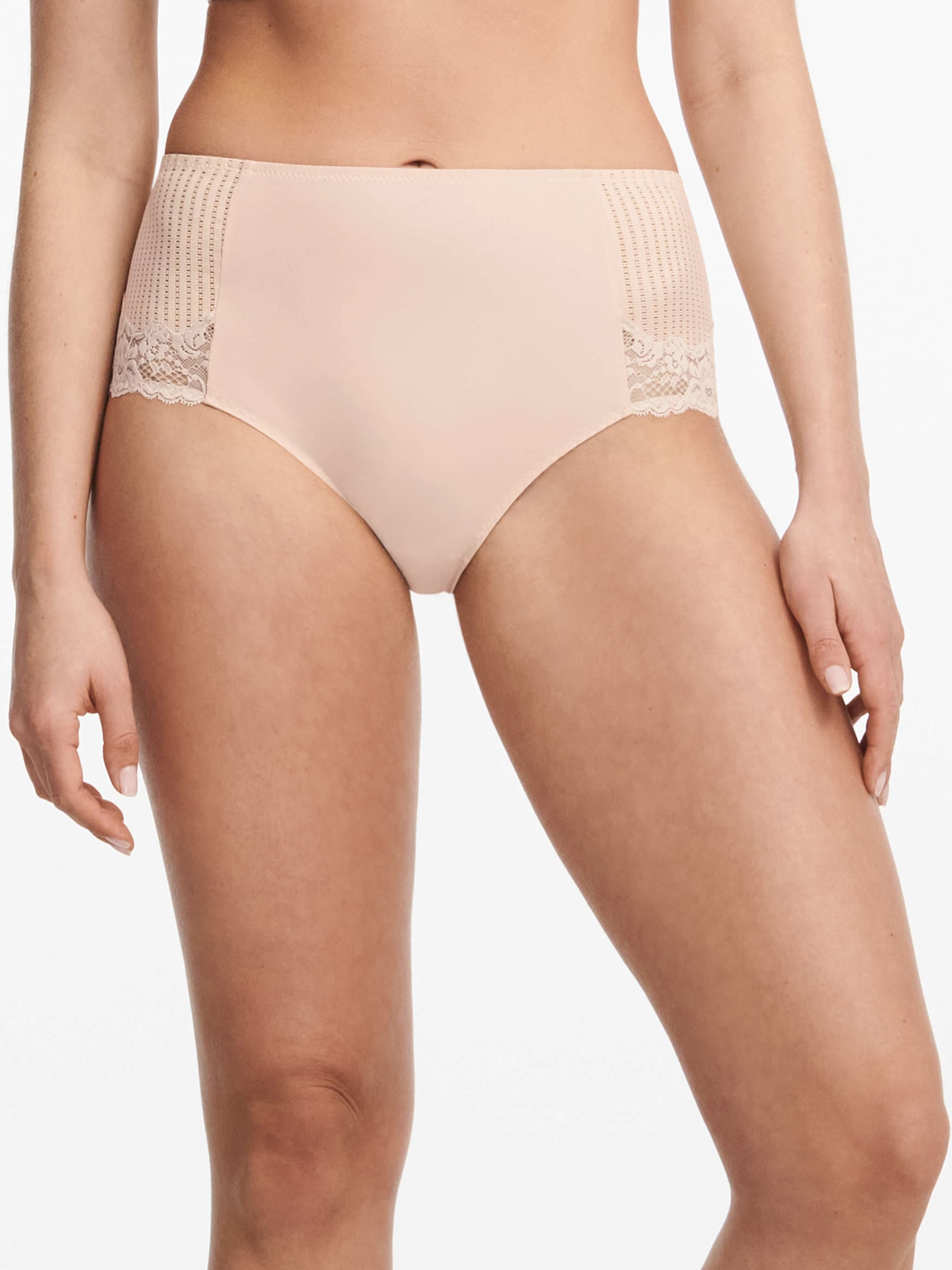 Højtaljet trusse - Golden Beige