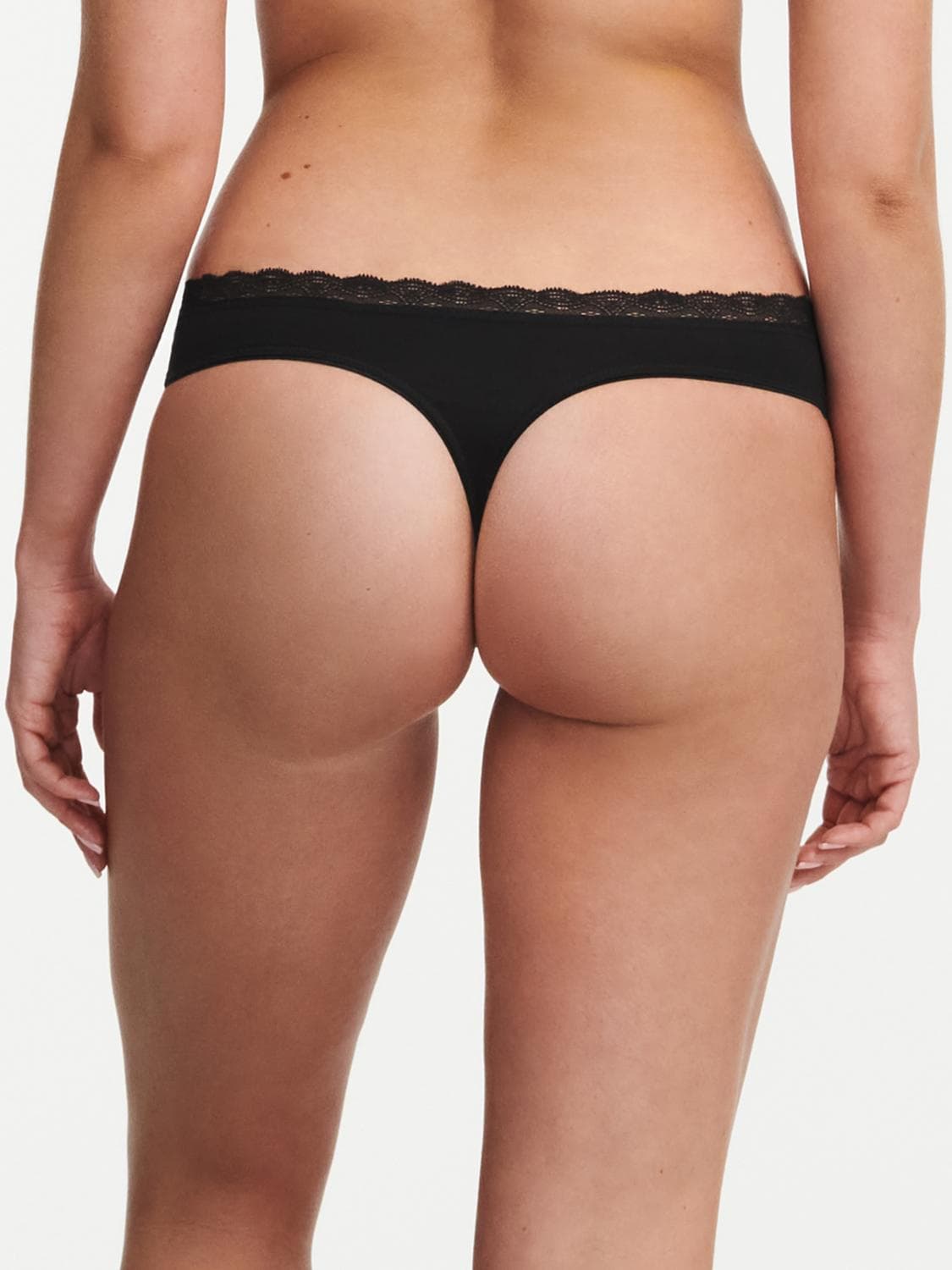 String trusse - bomuld - Black