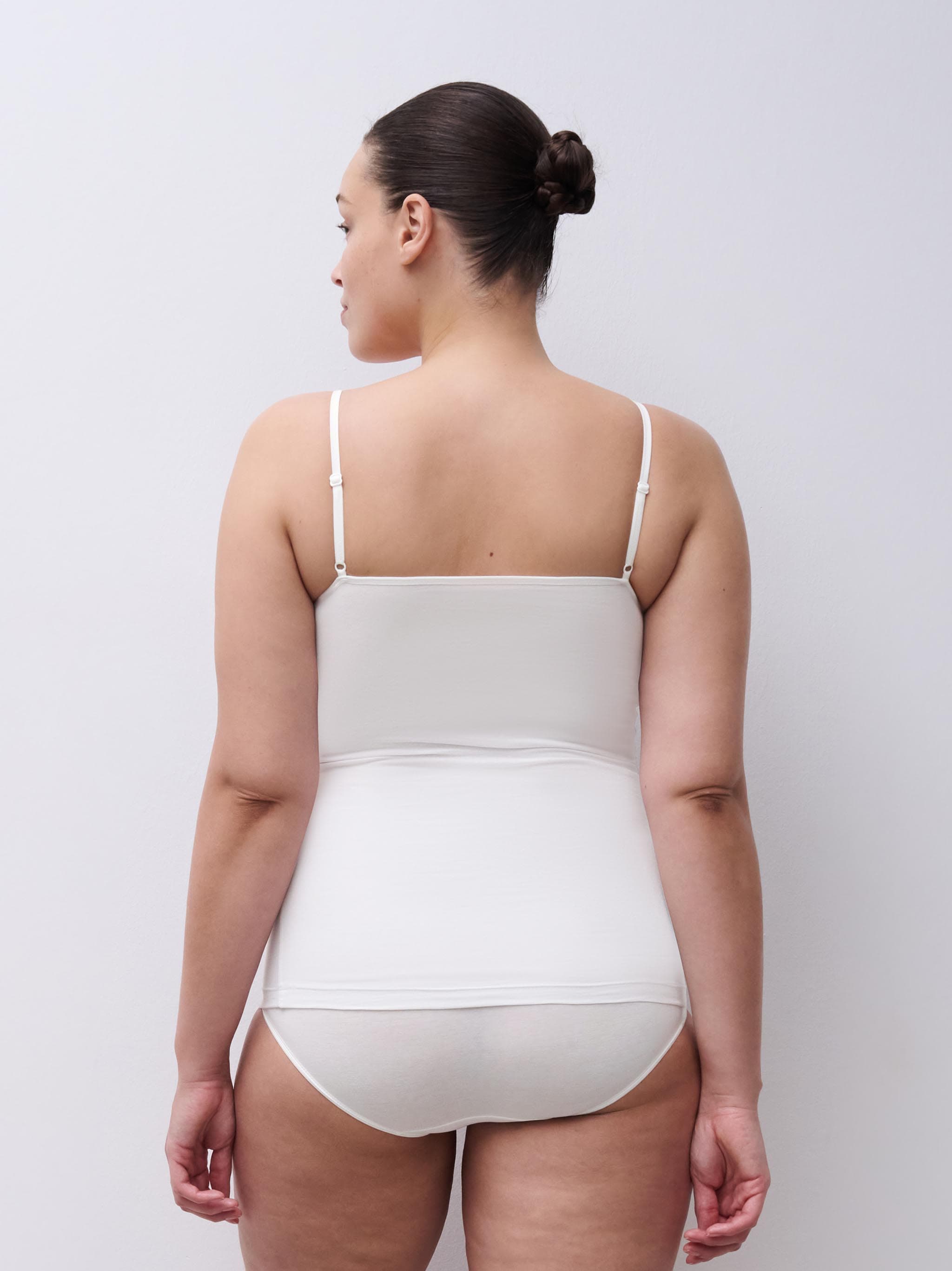 Chemise top - bomuld - White