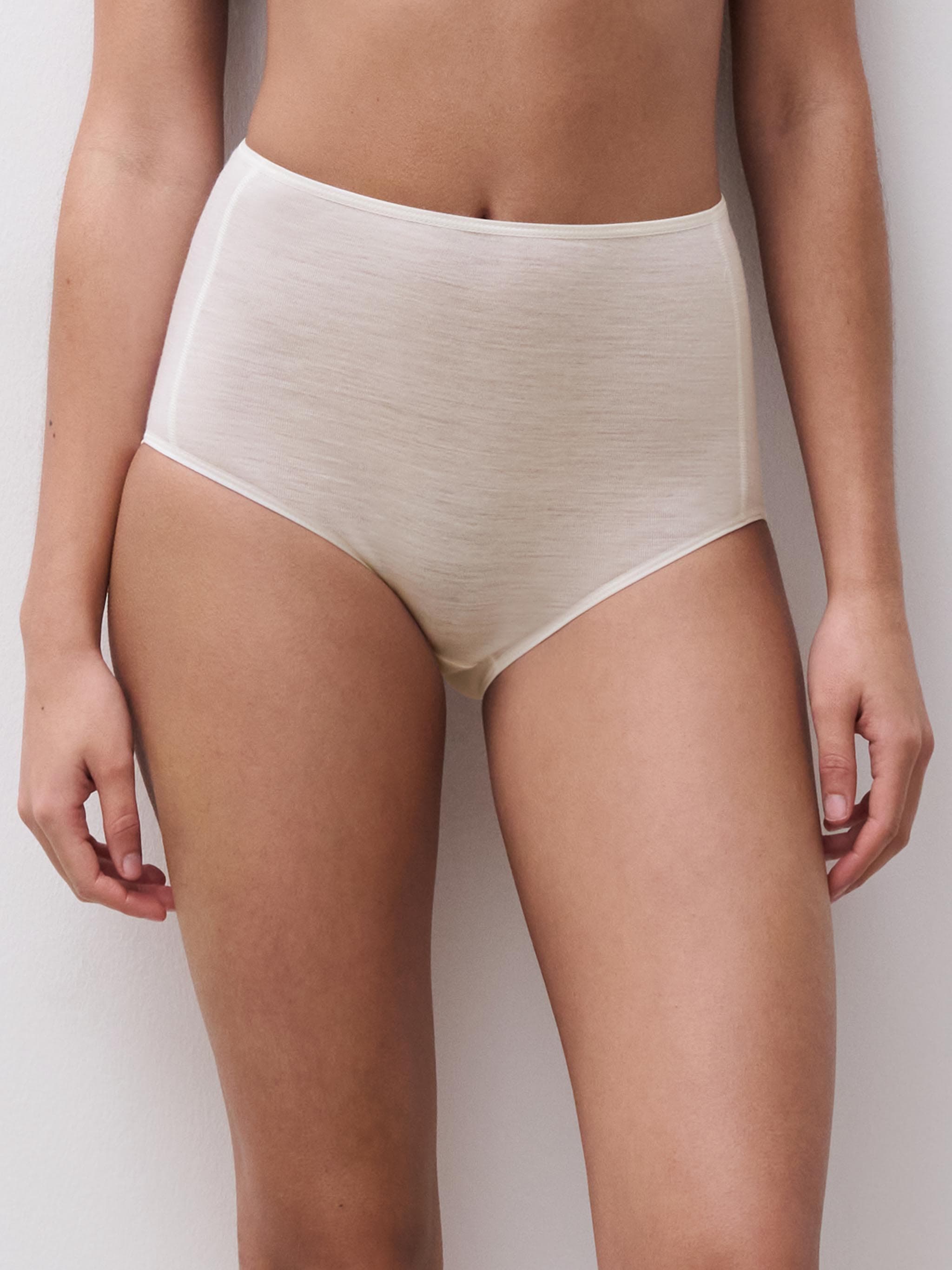 Maxi trusse - 100% merinould - Ivory