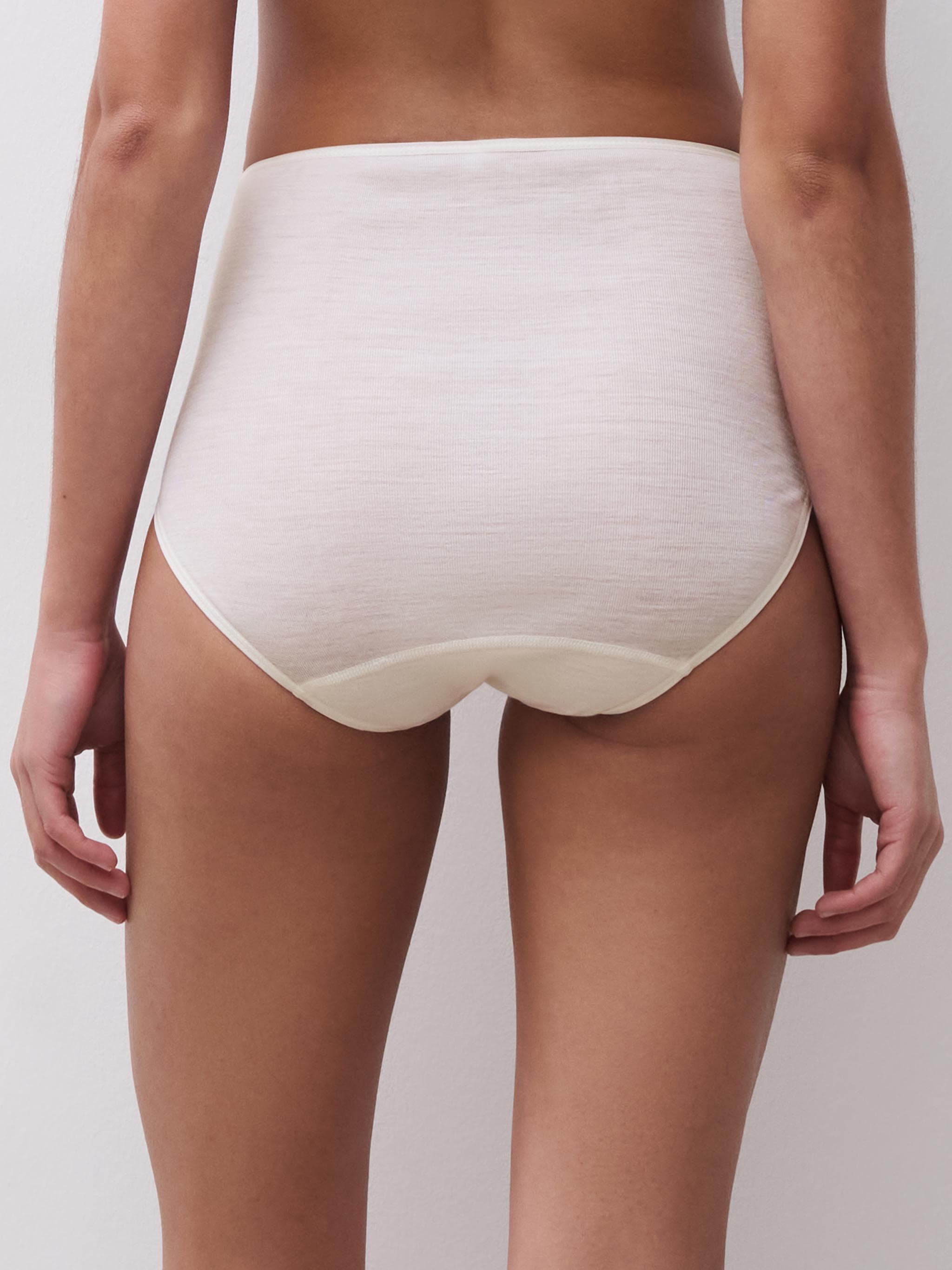 Maxi trusse - 100% merinould - Ivory