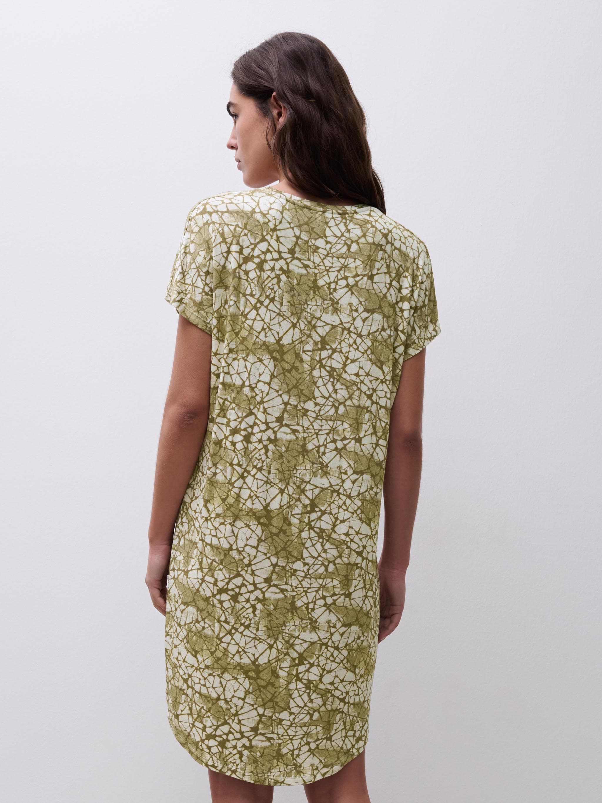 Yara big shirt - Green illusion