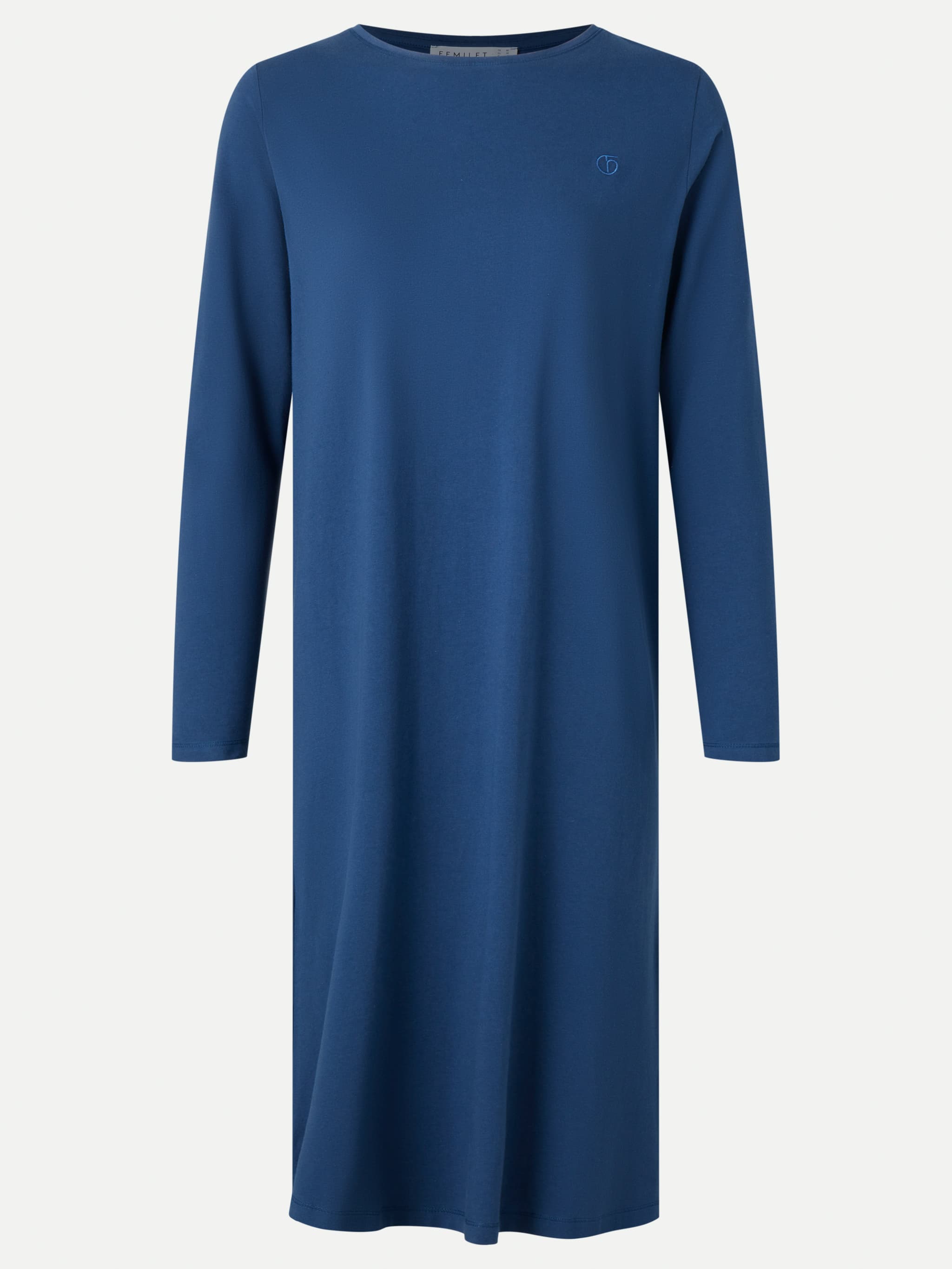 ELLIE - Natkjole LS - Dark Denim