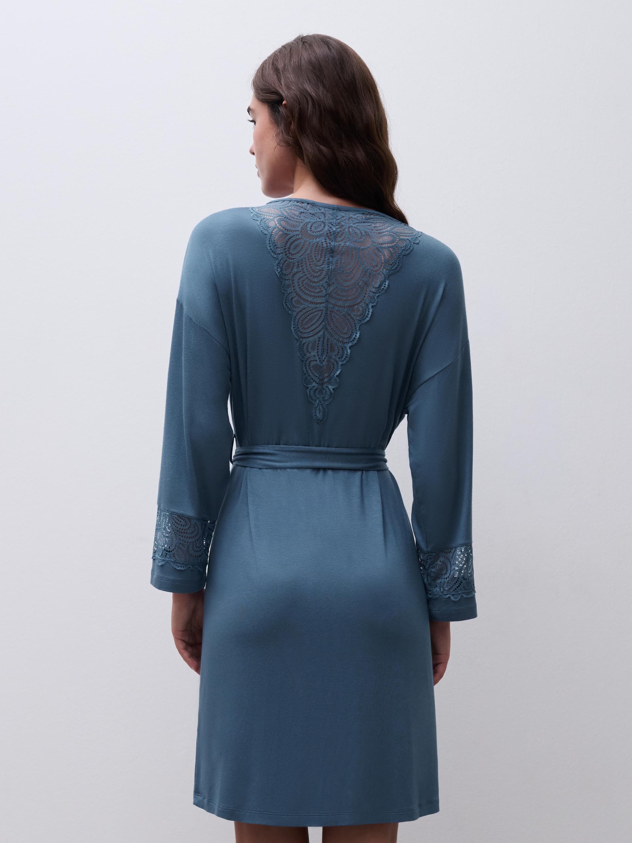 Josie Kimono - Jeans Blue