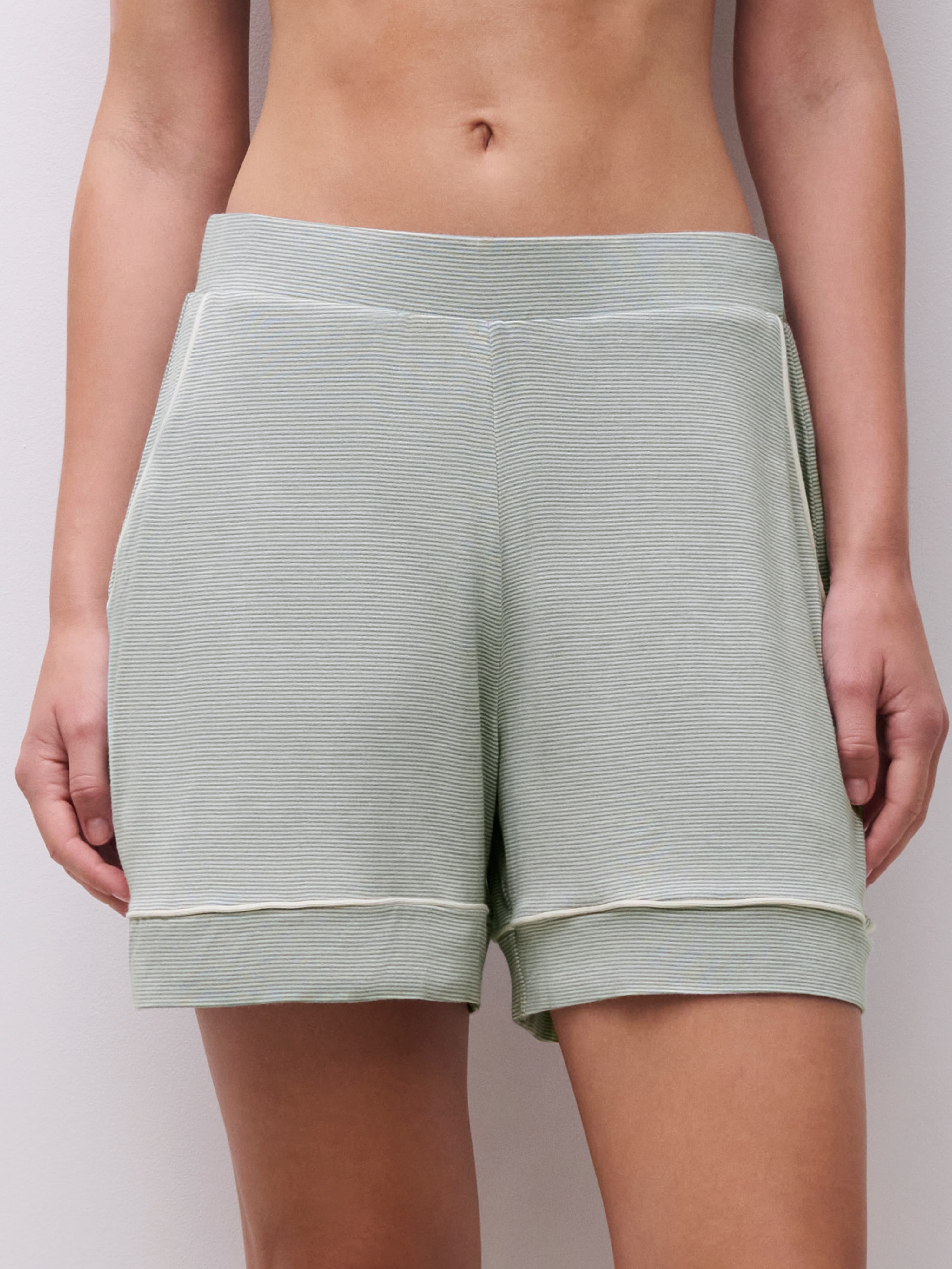 Shorts - Oil blue / Egret