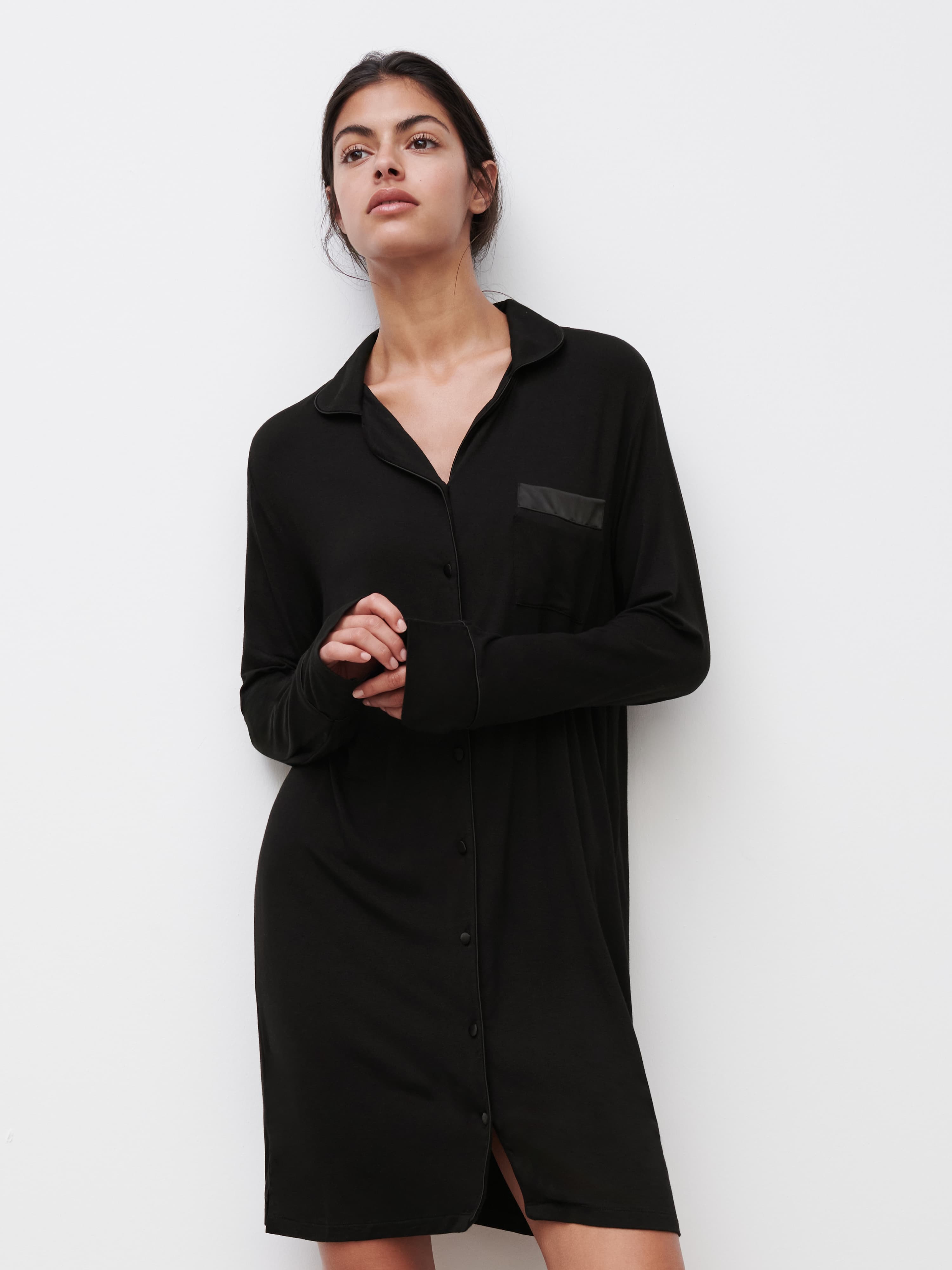 Daisy Natkjole - Black