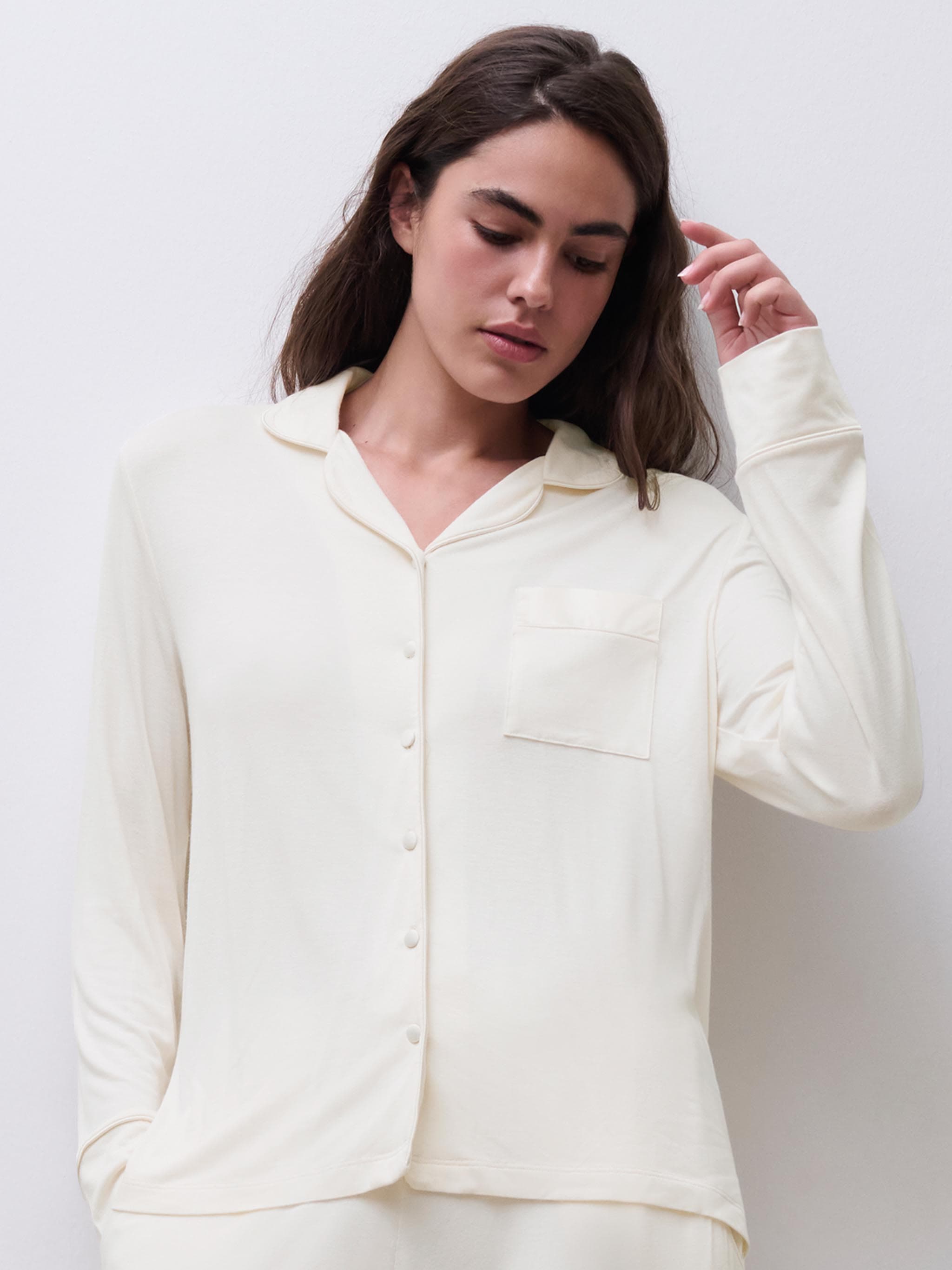 Daisy Top - Egret