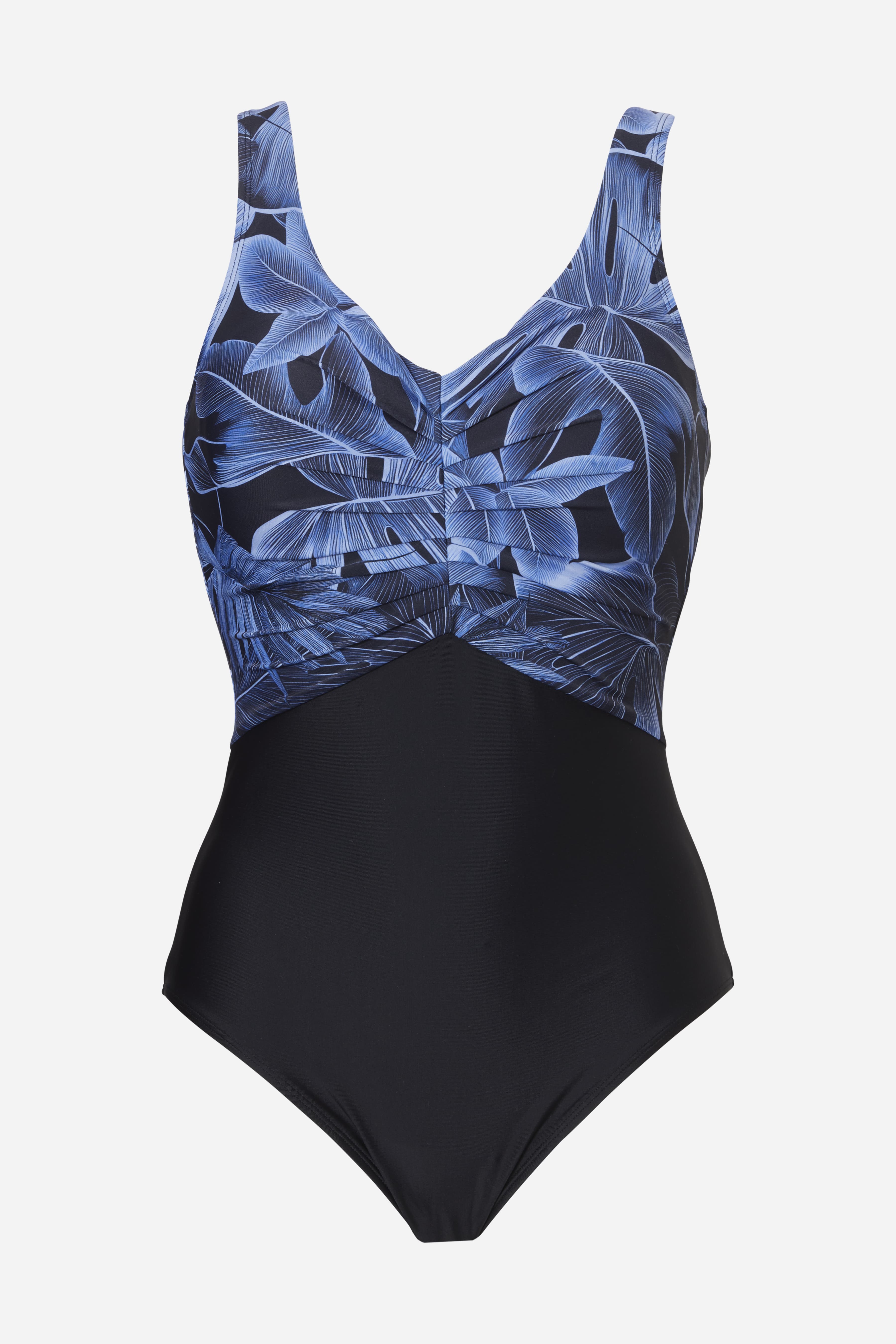 Badedragt med bøjle - Monstera Leaves