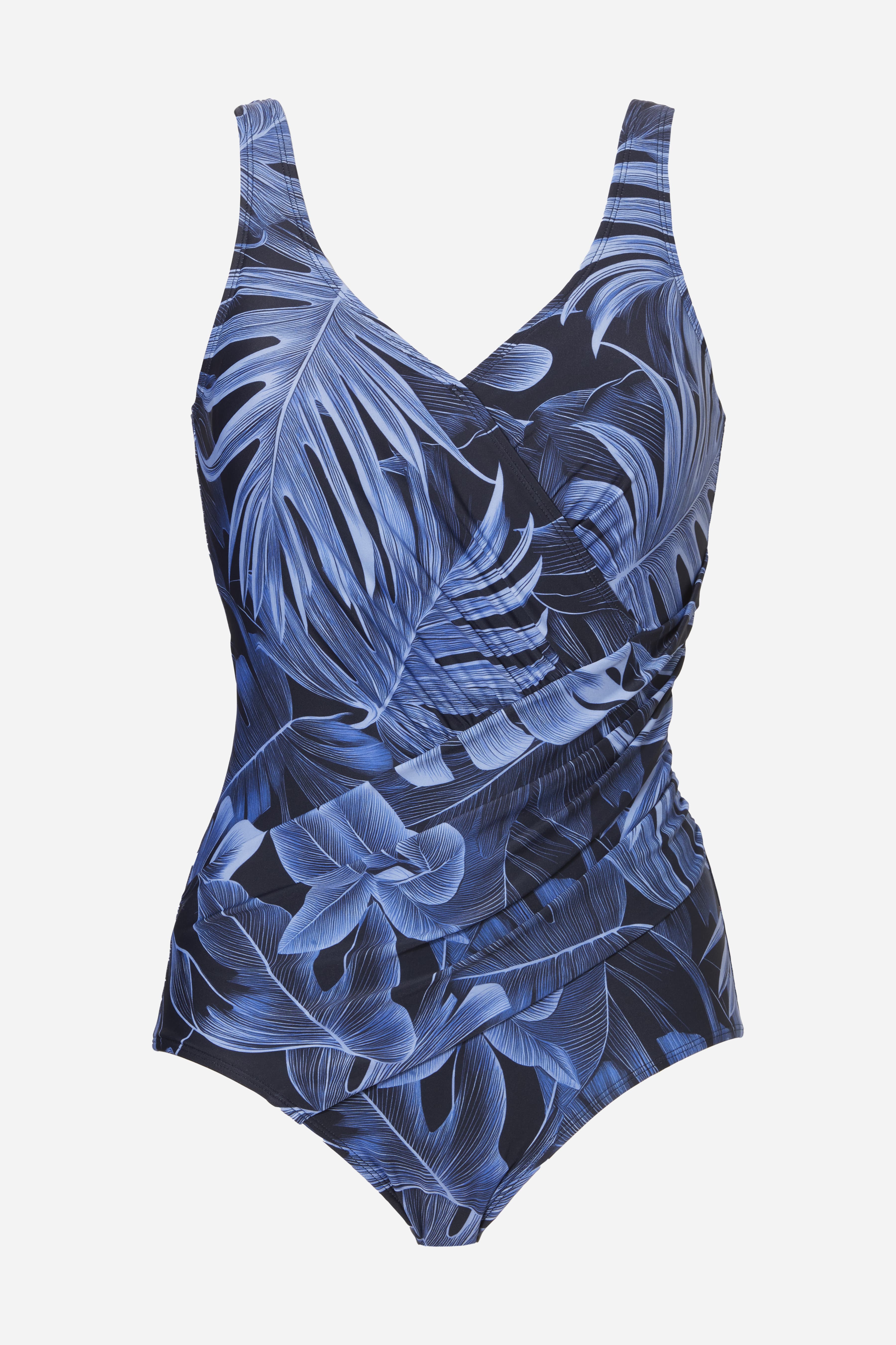 Badedragt med bøjle - Monstera Leaves