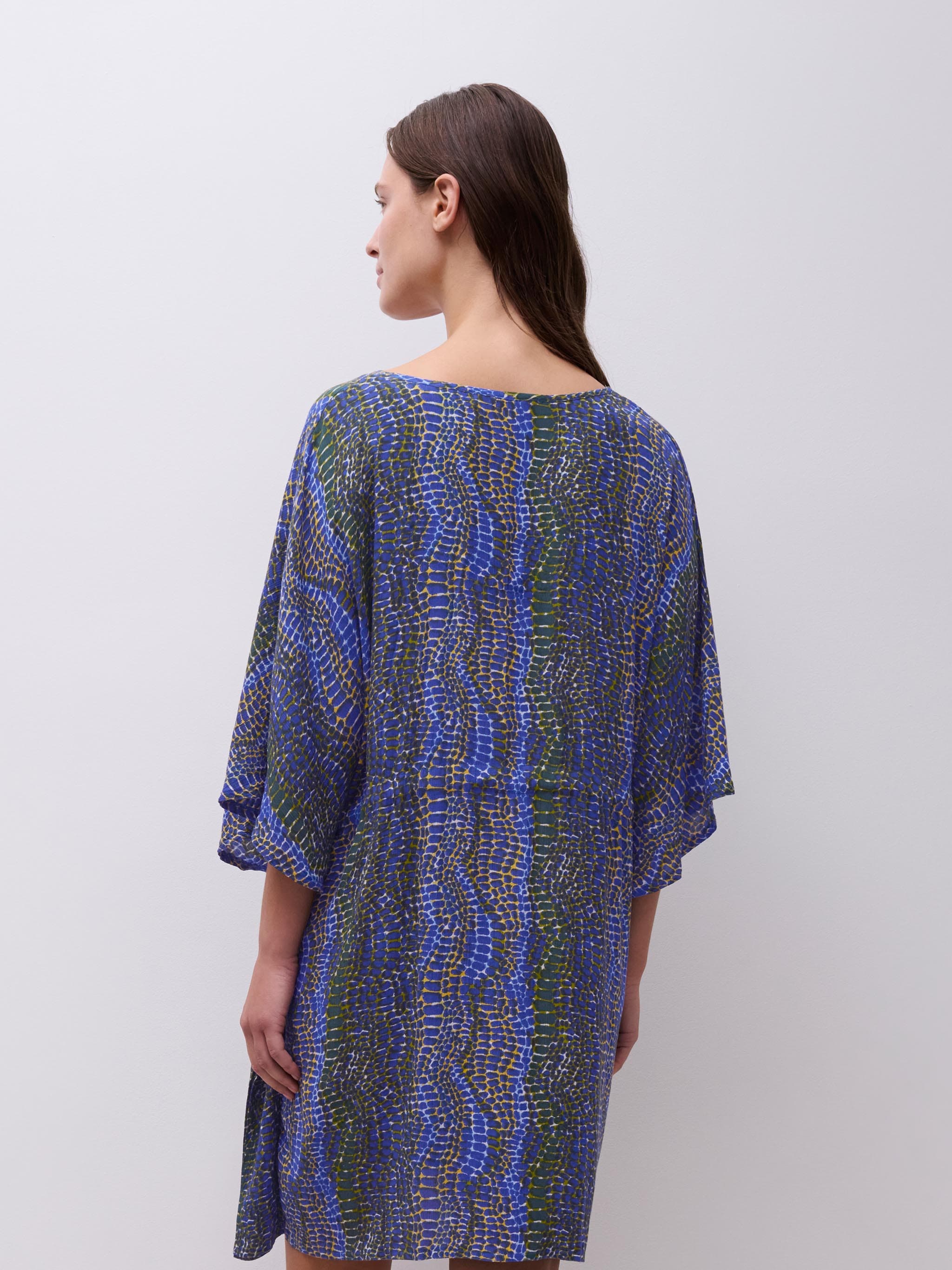 Strandkjole - Blue snake