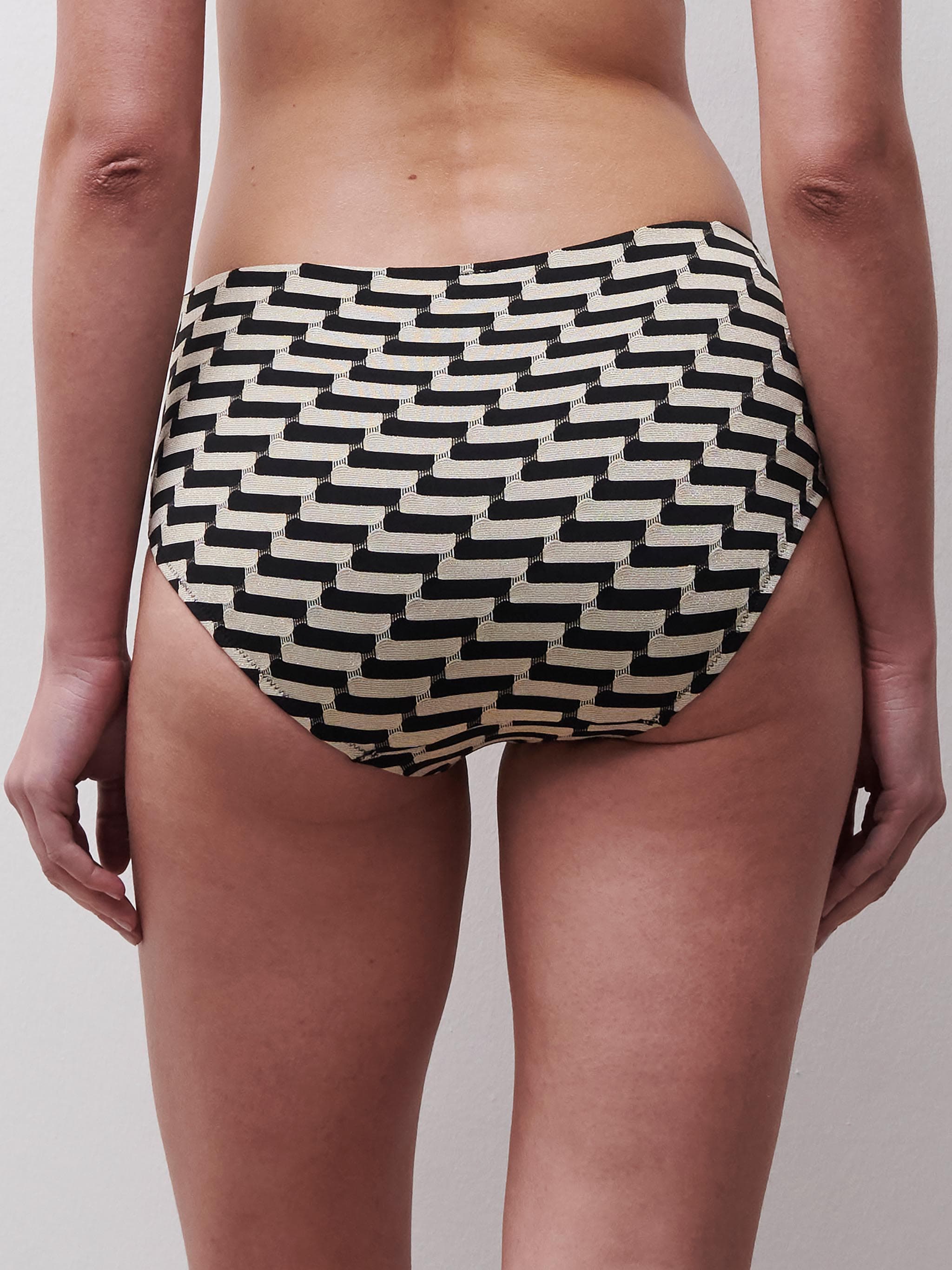 Bikinitrusse - Golden black
