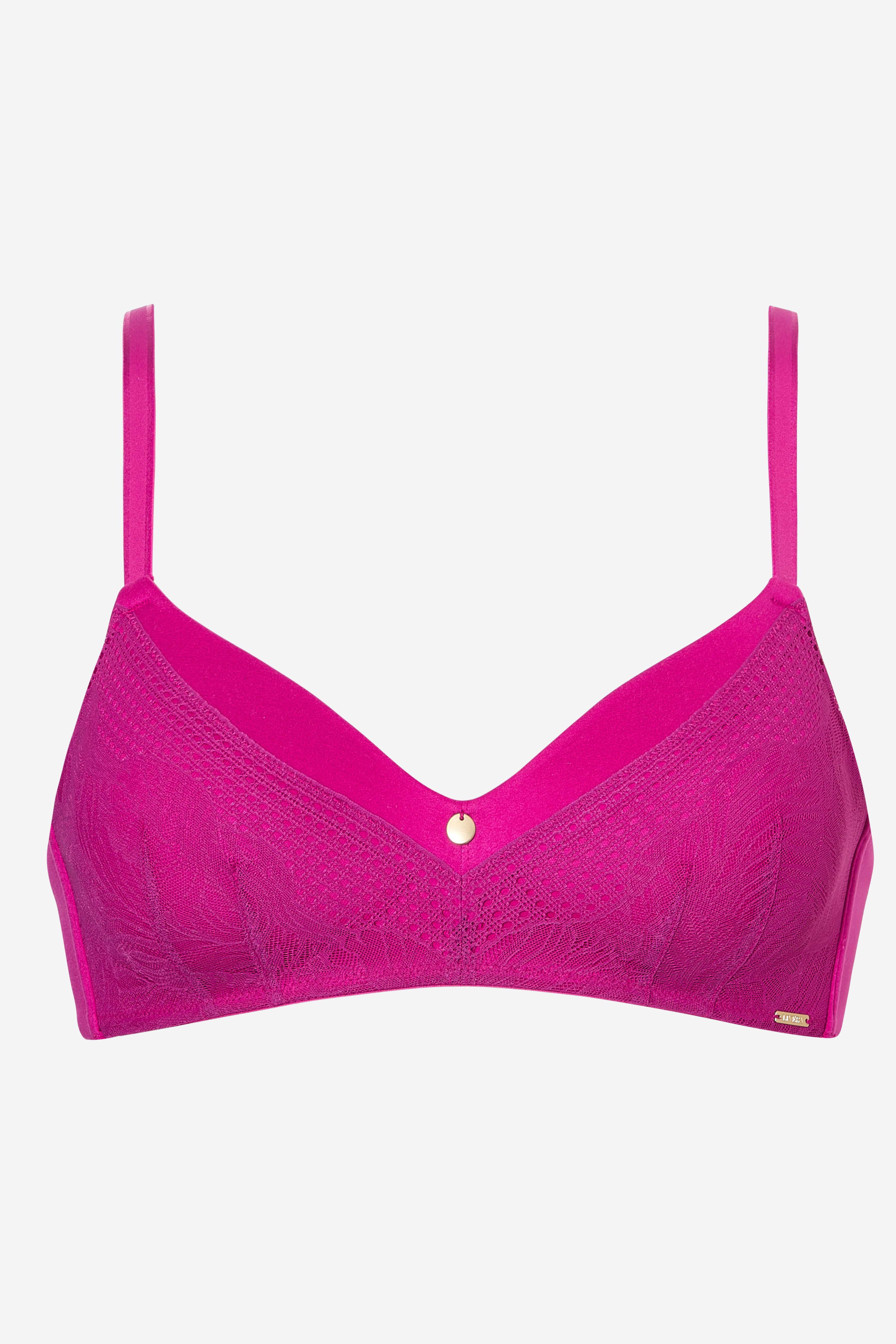 Bibi Forformet BH uden bøjle - Fushia London