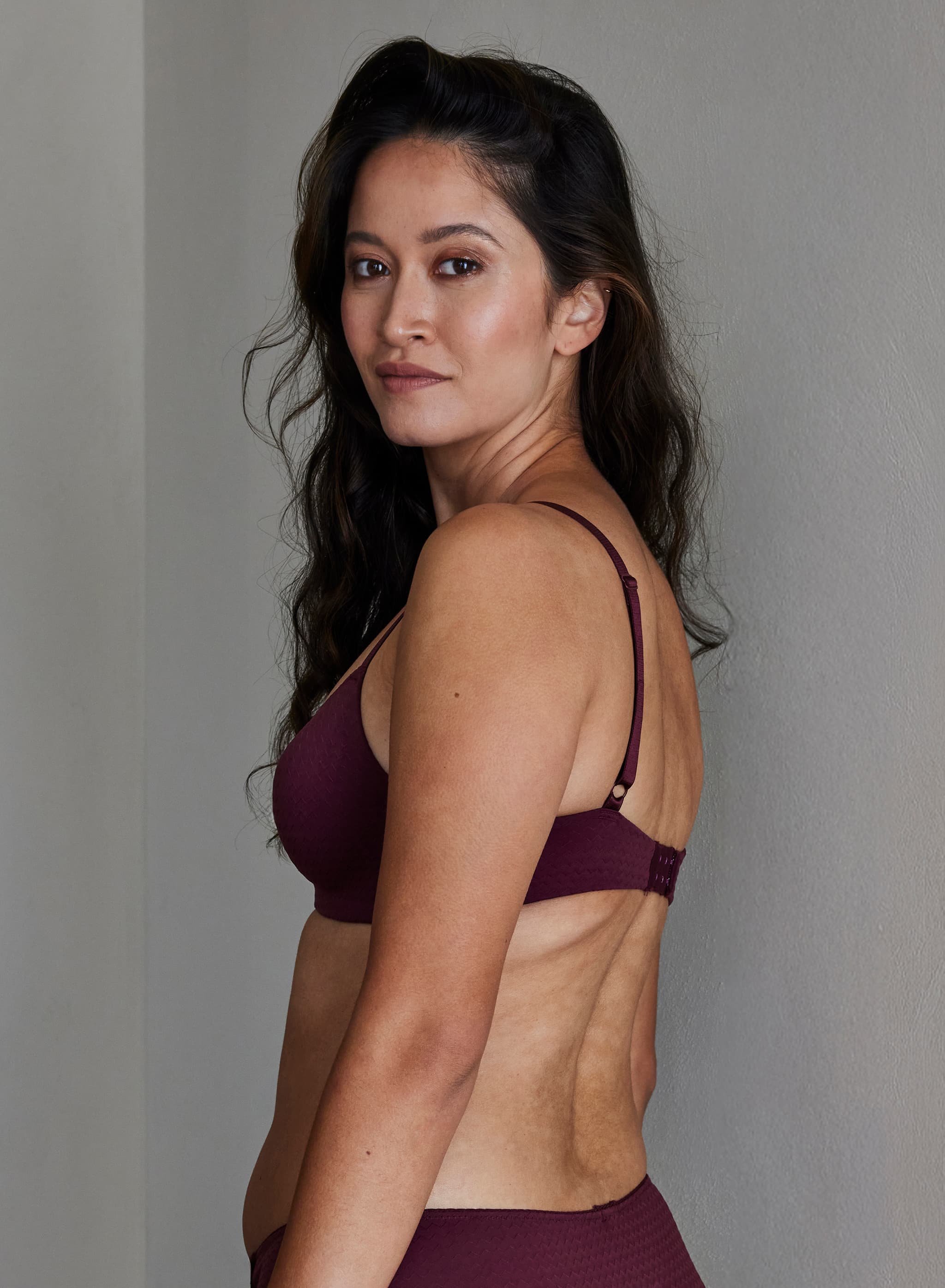 Bibi Forformet BH uden bøjle - Port