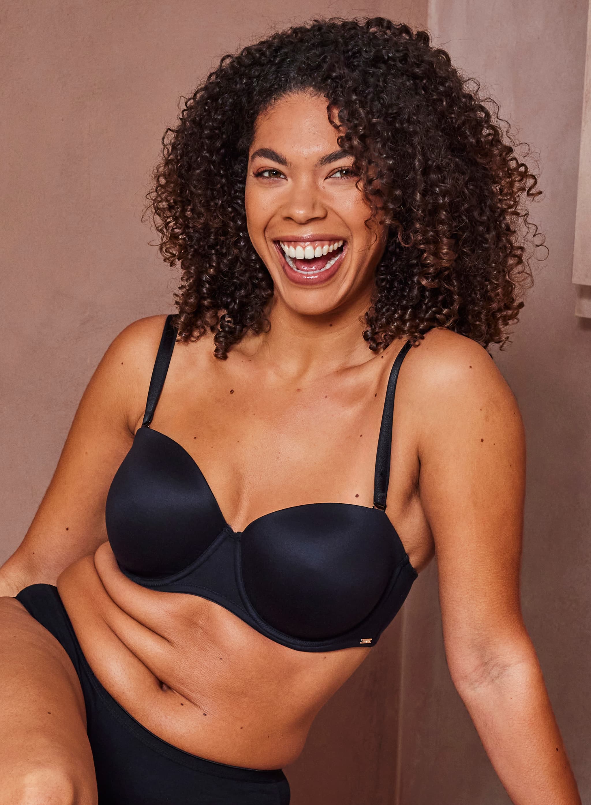 Stropløs BH Lola Comfort Soft - Black