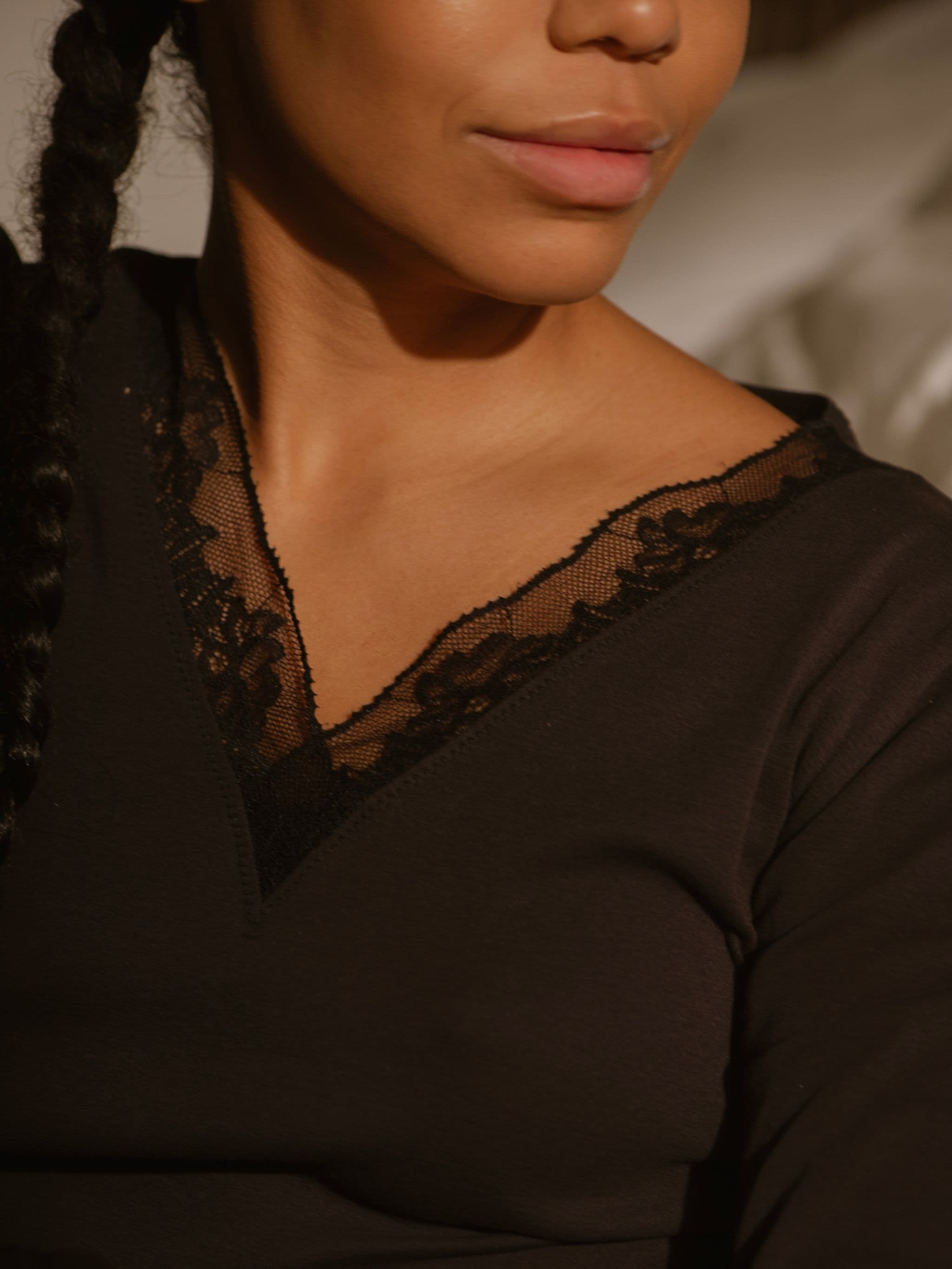 Top LS - Black