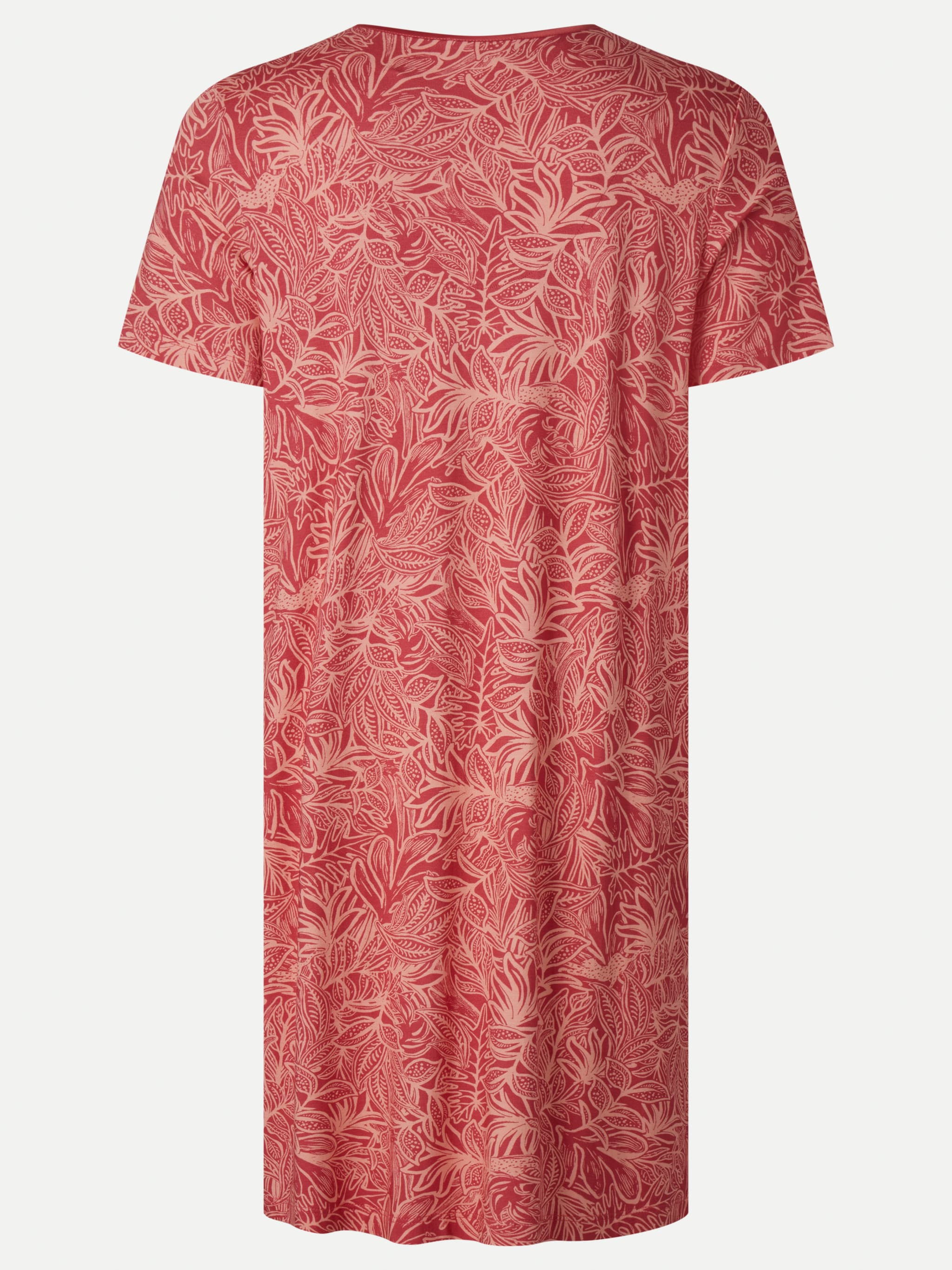 Kortærmet natkjole - Pink Jungle