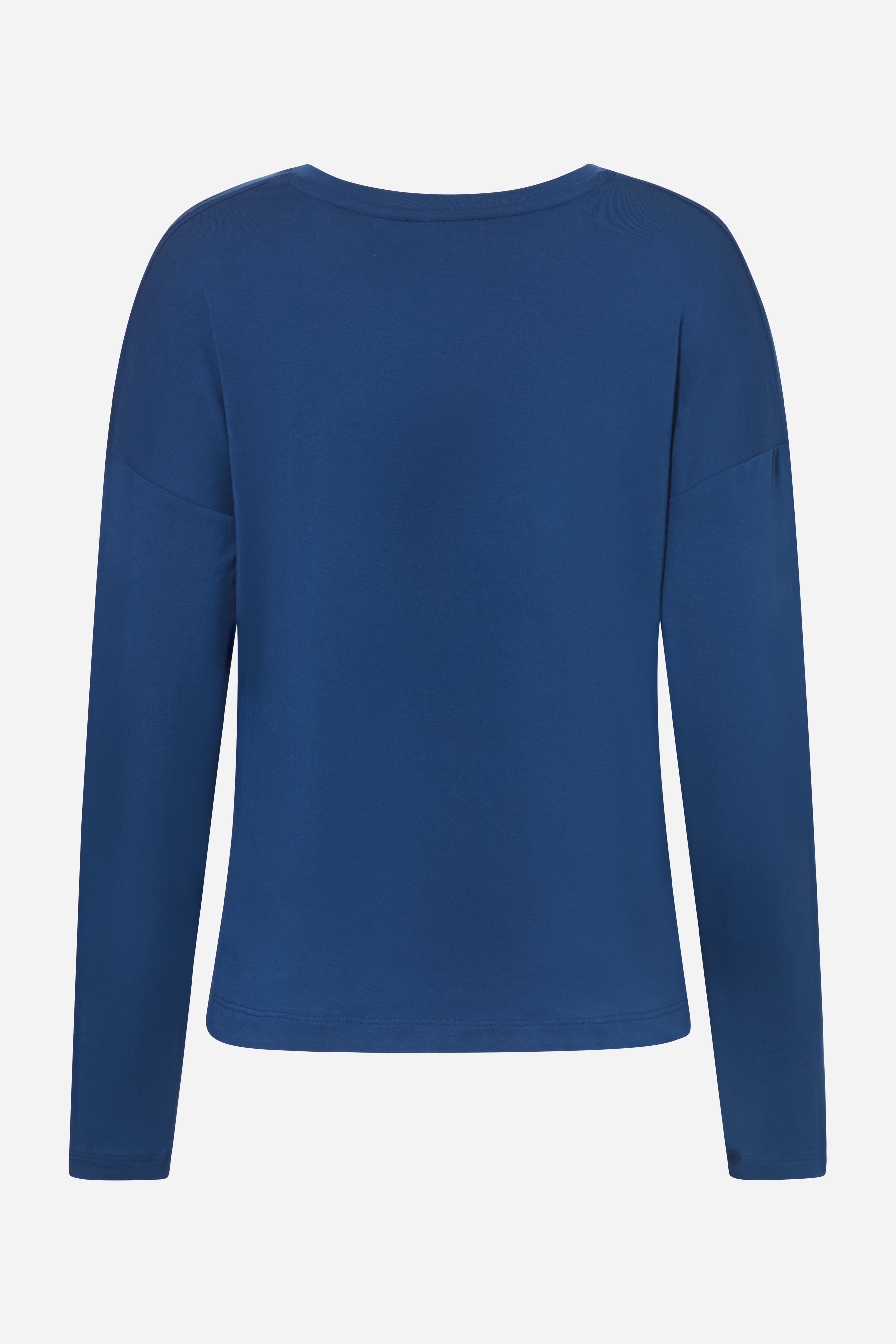 Top med lange ærmer - Blue Opale