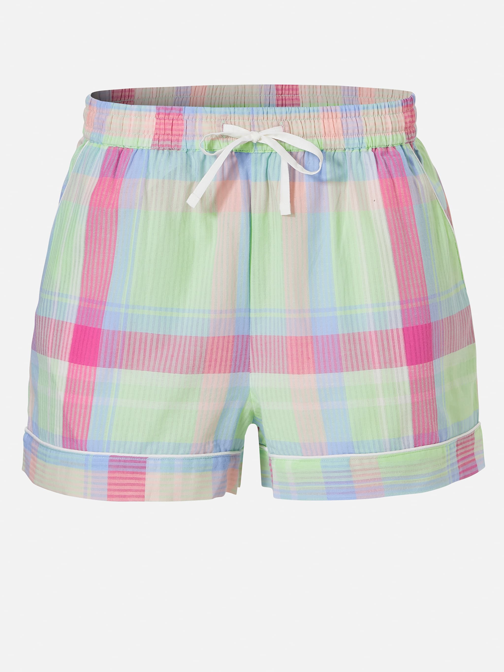 Janet shorts - Green checks