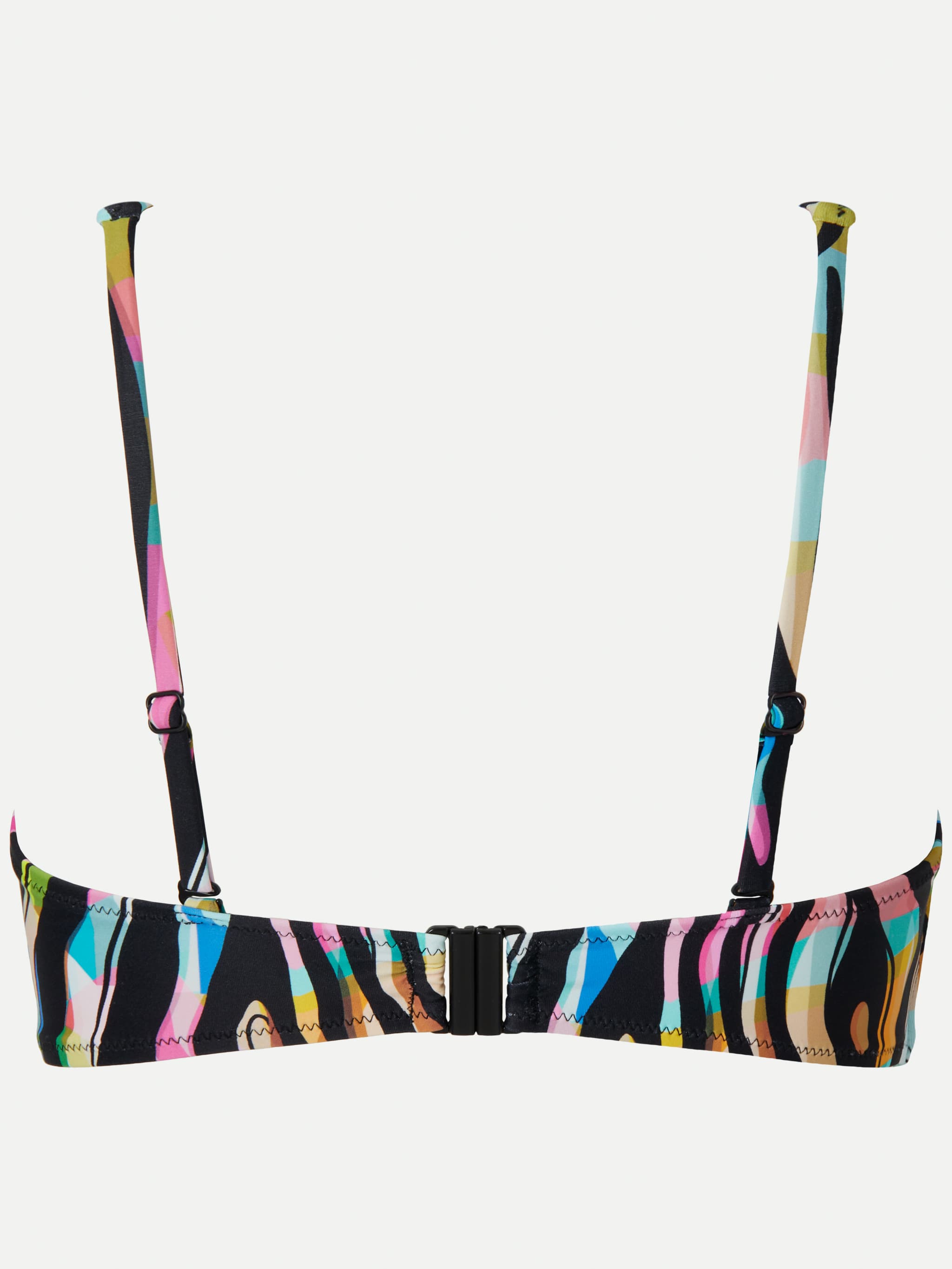 Uforede bikinitoppe - Colored zebra