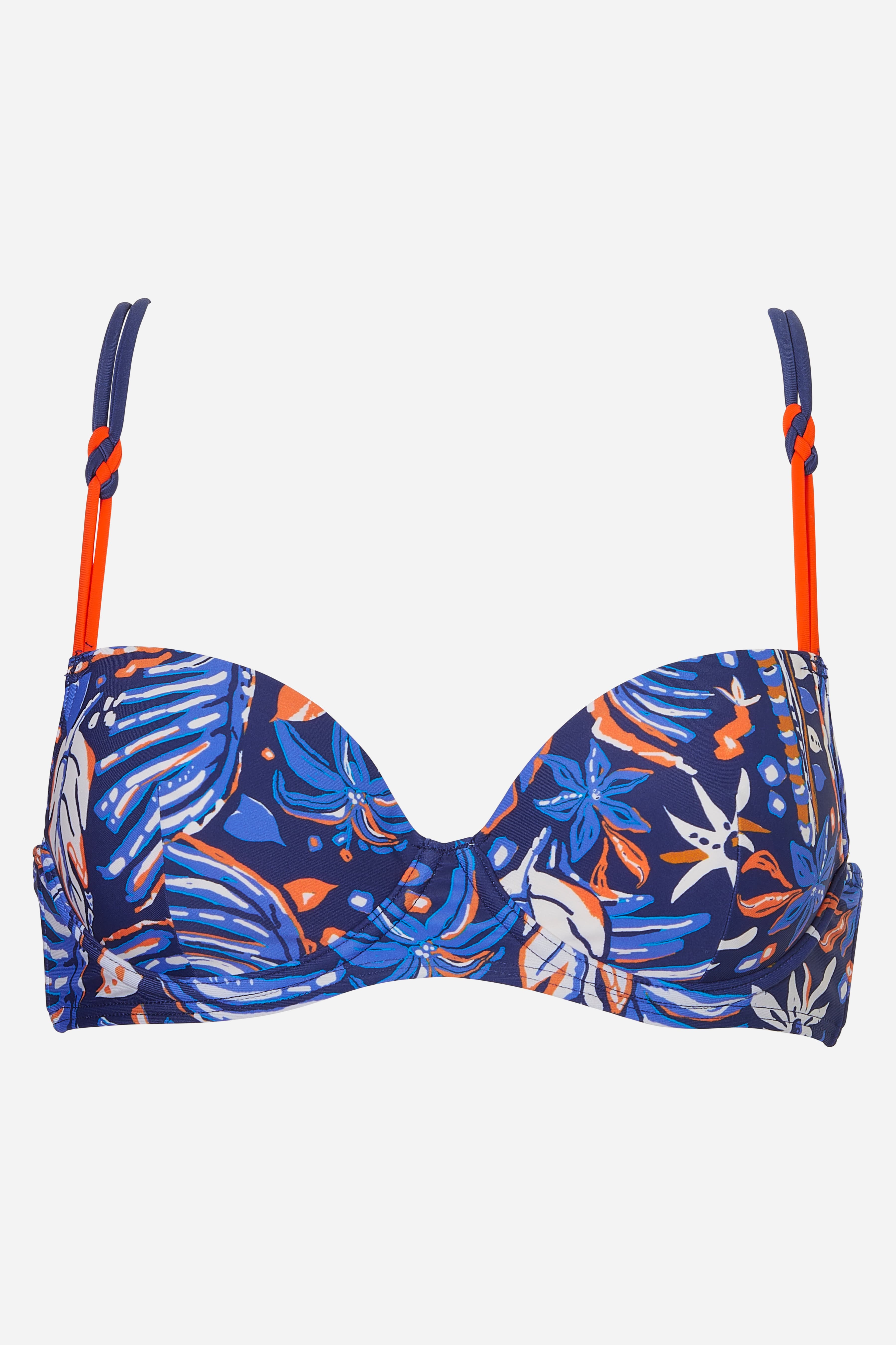 Full cup bikinitop - PAINTED PALM