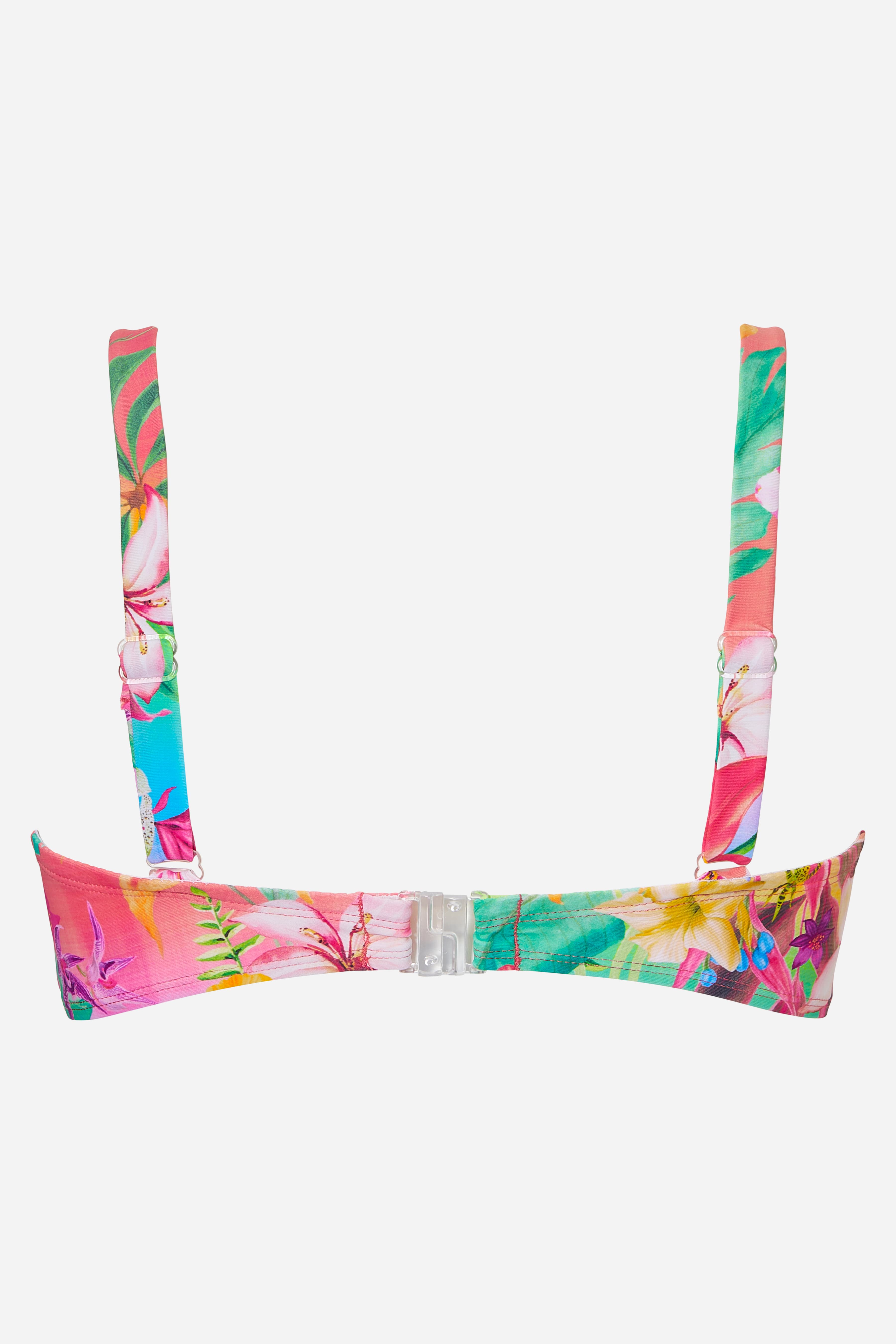 Stropløs bikinitop - TROPICAL BLOOMS