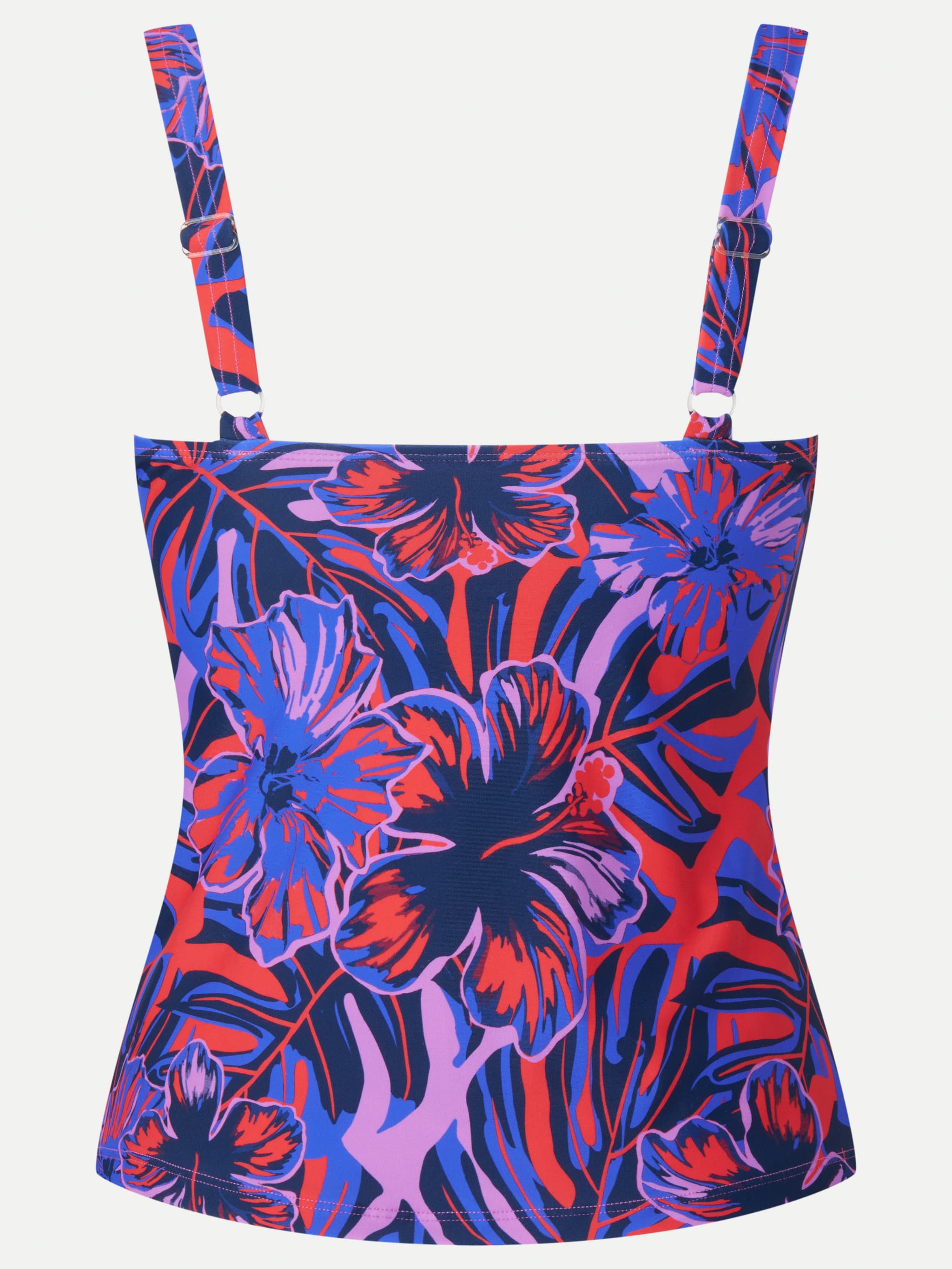 Bodine Tankini - Orange hibiscus