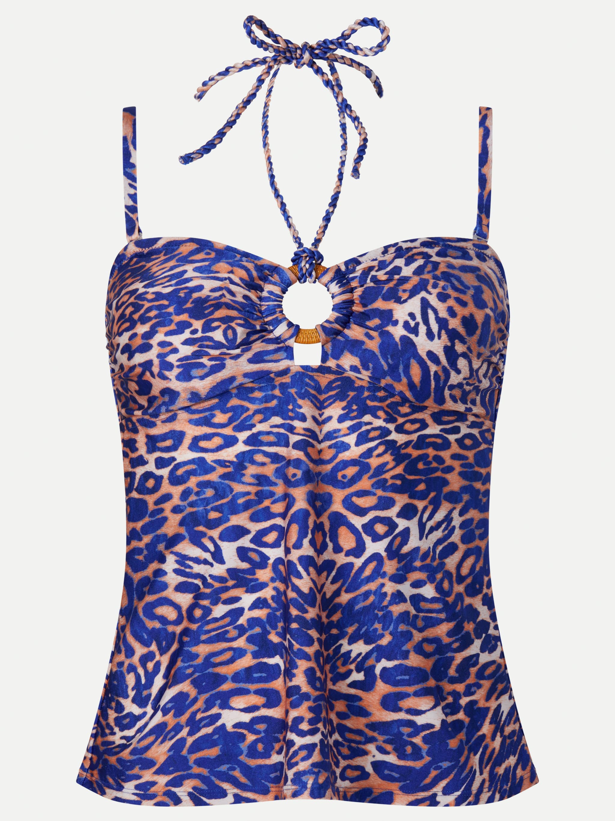Tankini - Wavy leopard