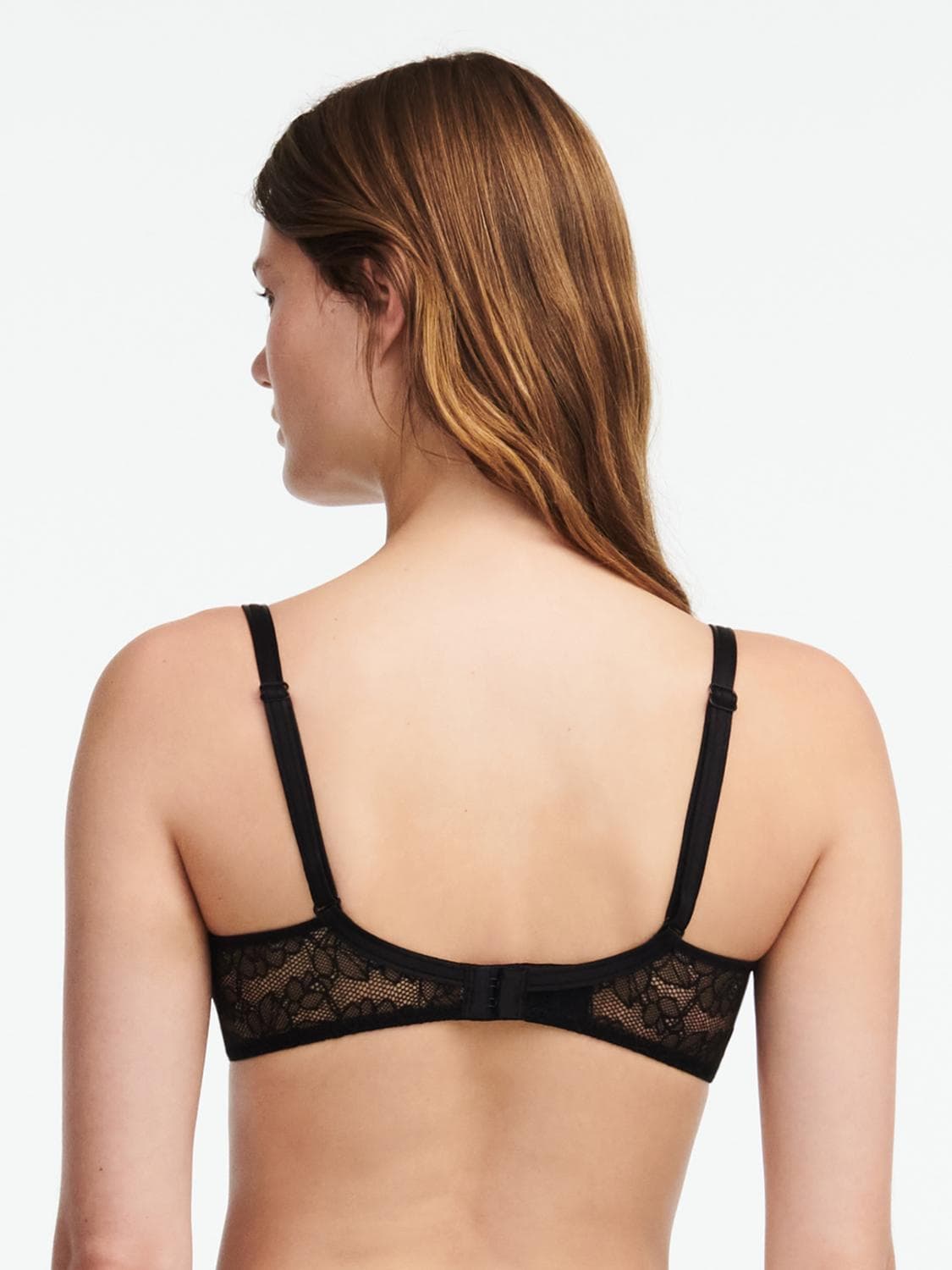Half cup BH med memory foam - Black