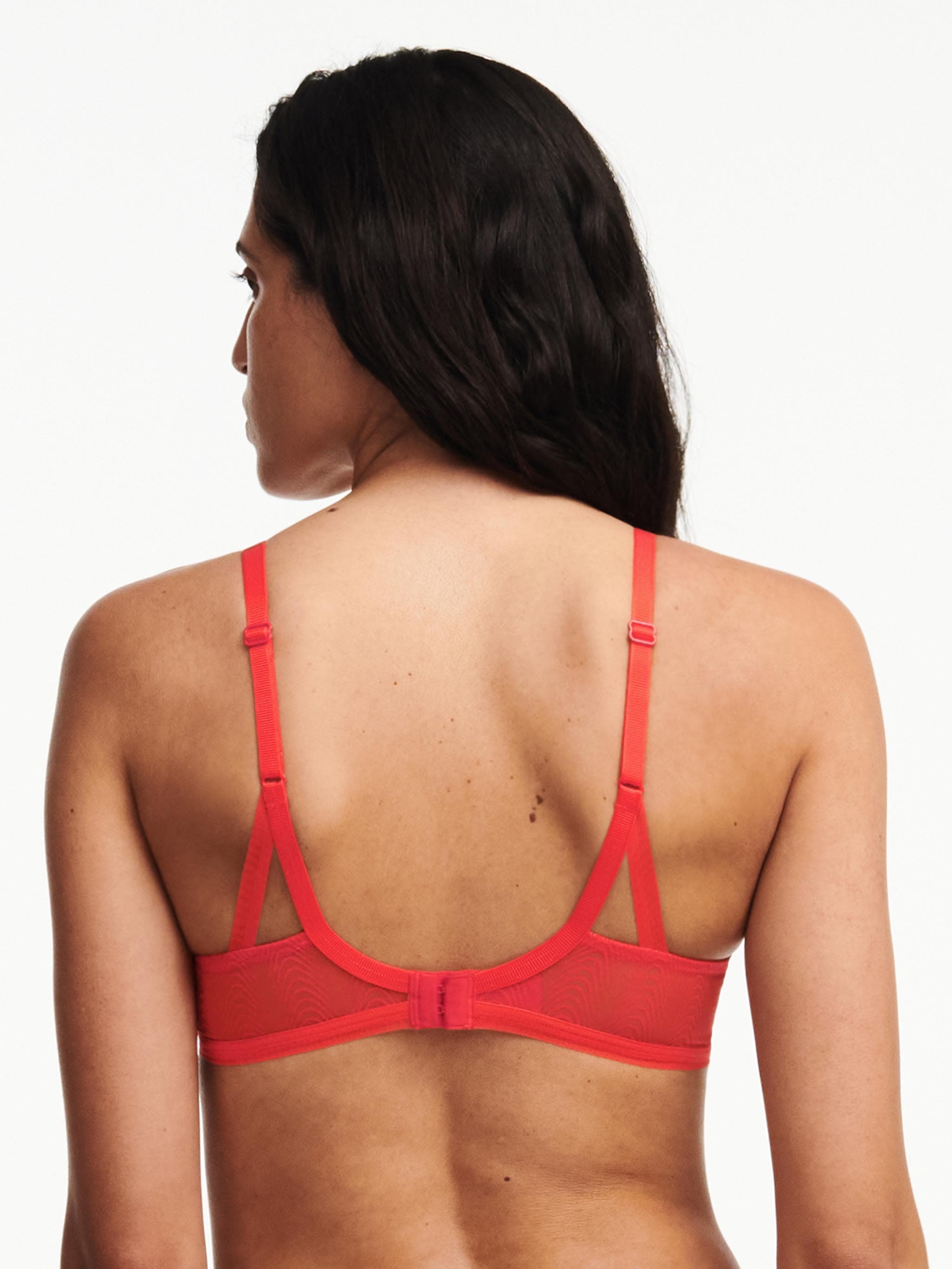 Push-up BH med ekstra foring - Red