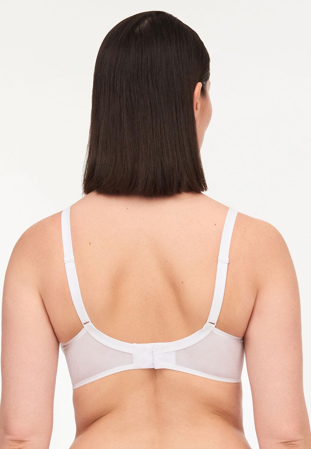 Plunge t-shirt BH - White