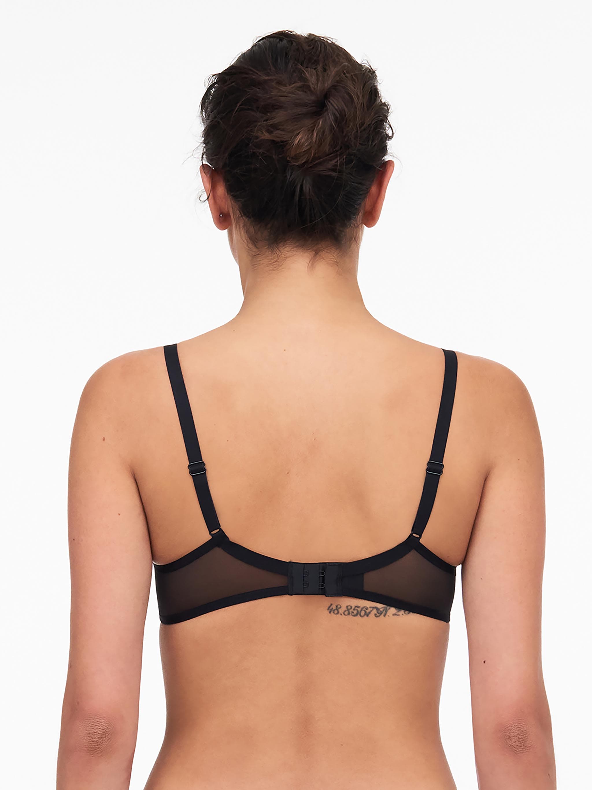 Plunge t-shirt BH - Black