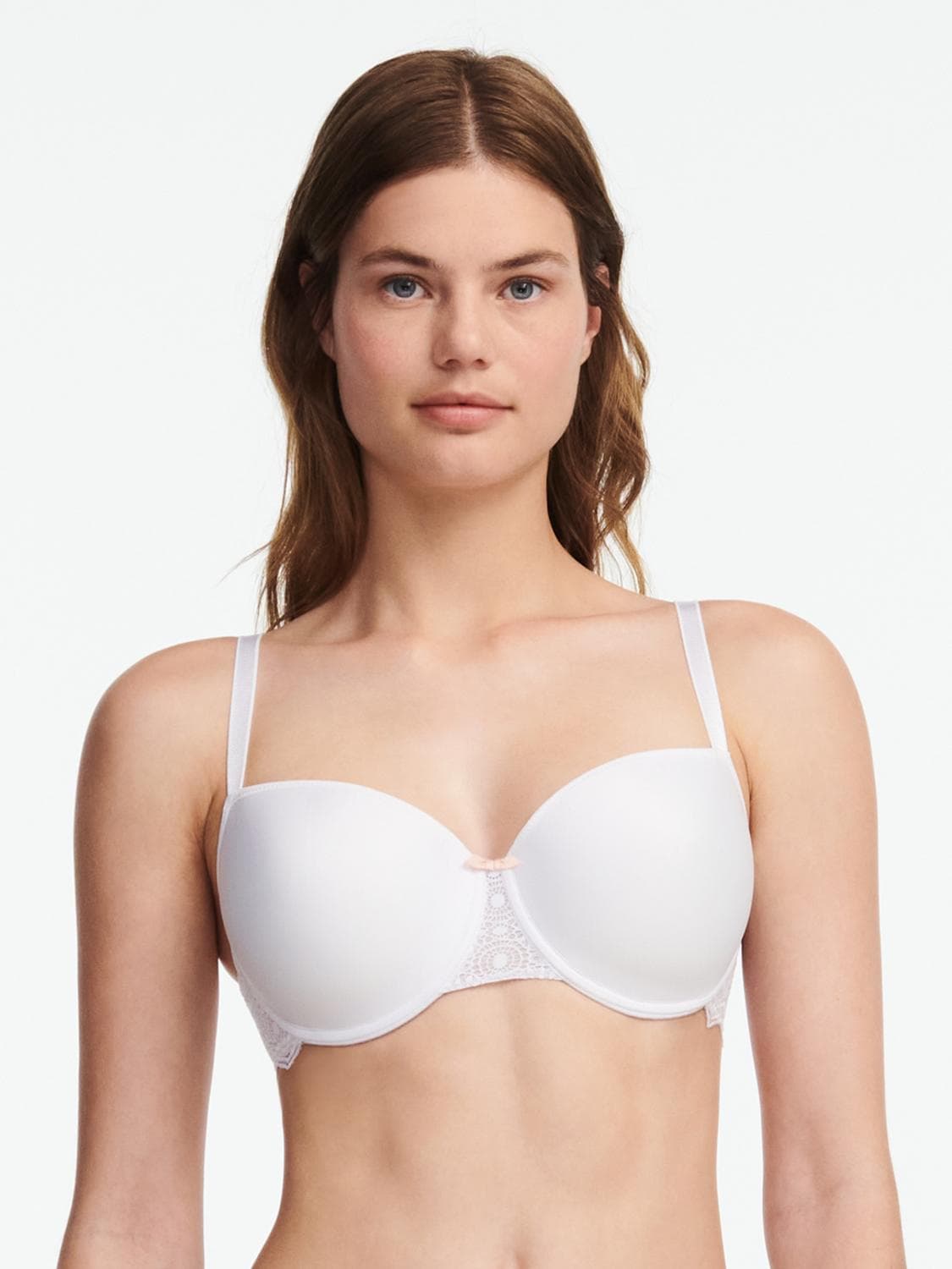 T-shirt BH med memory foam - White