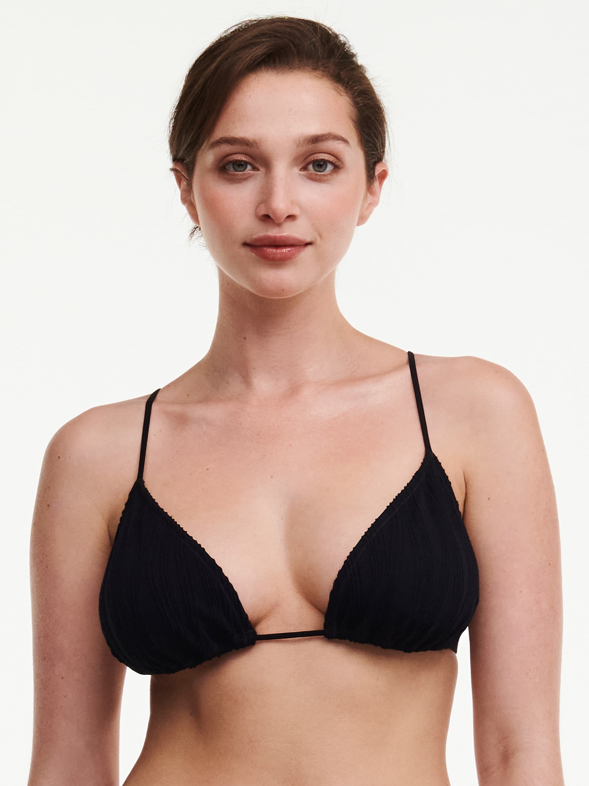 Triangel-bikini-bh - Sort
