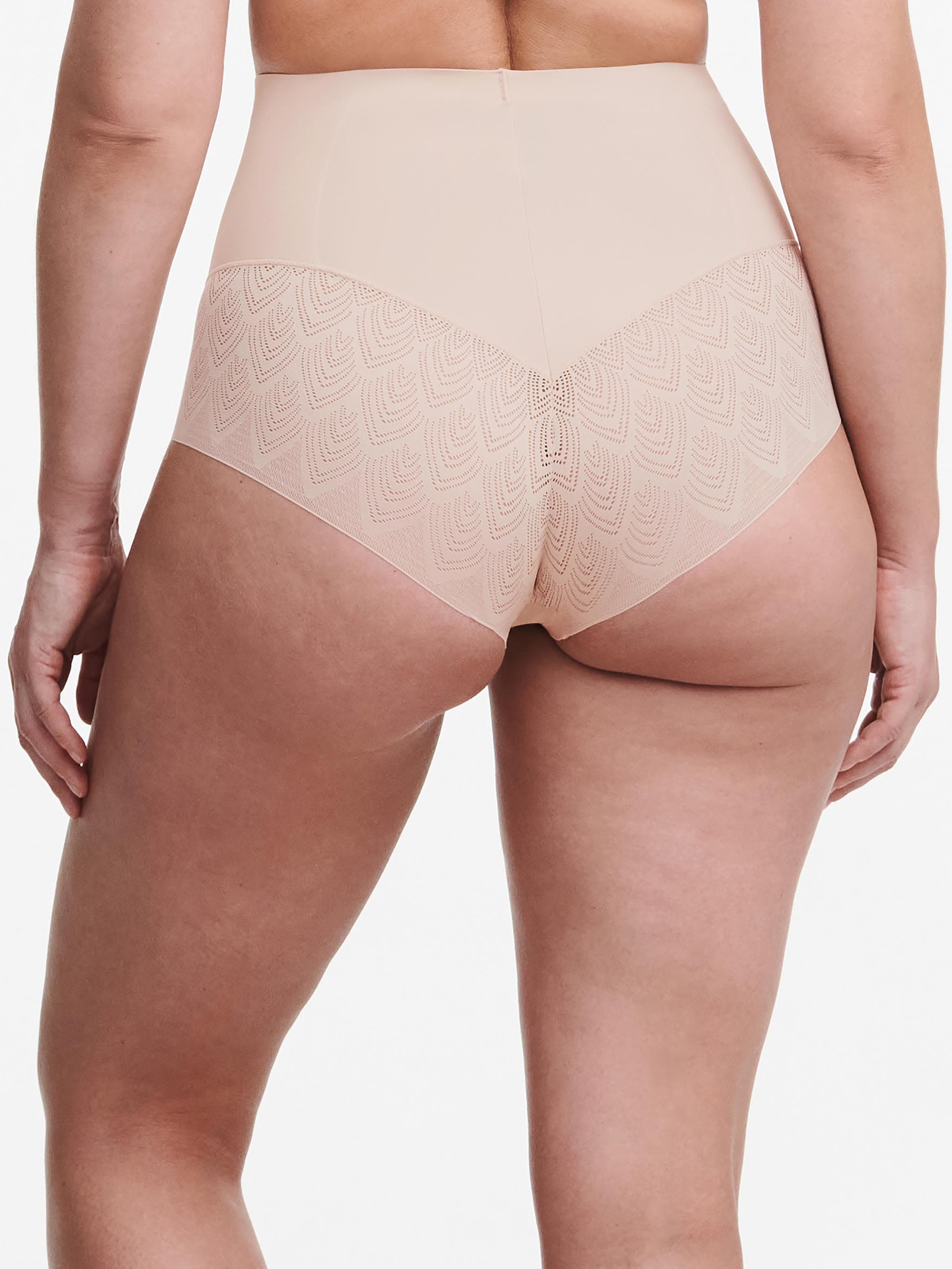 Højtaljet trusse med shaping effekt - Golden Beige
