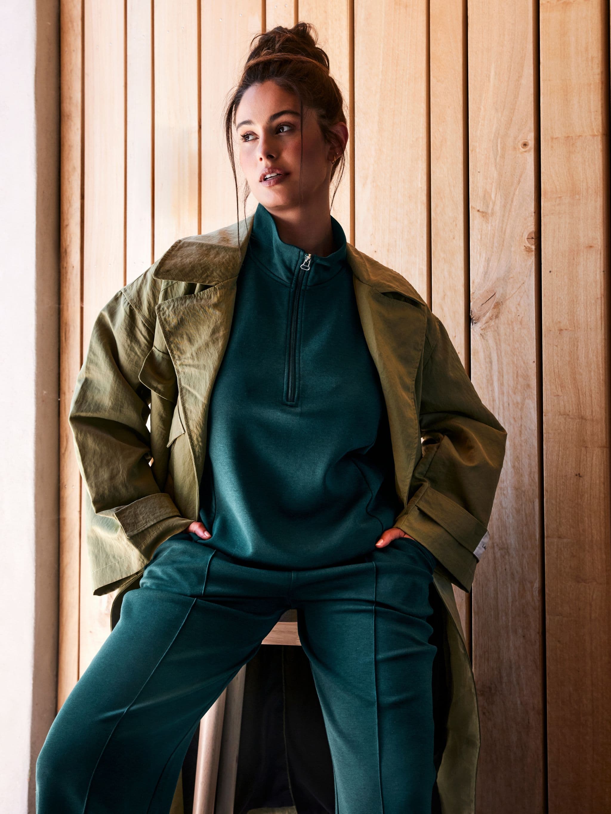 Langærmet sweater