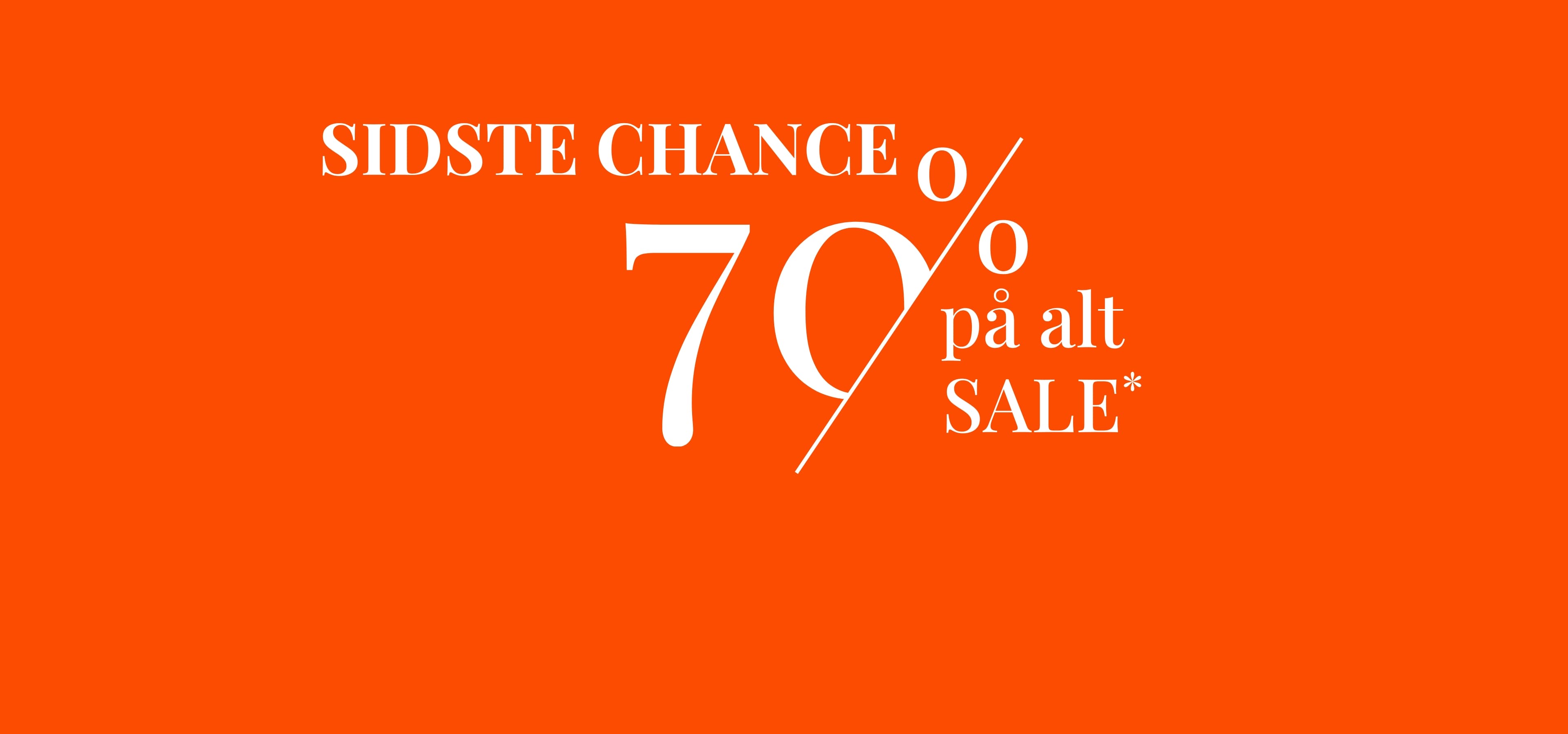SALE 70% Sidste chance desktop